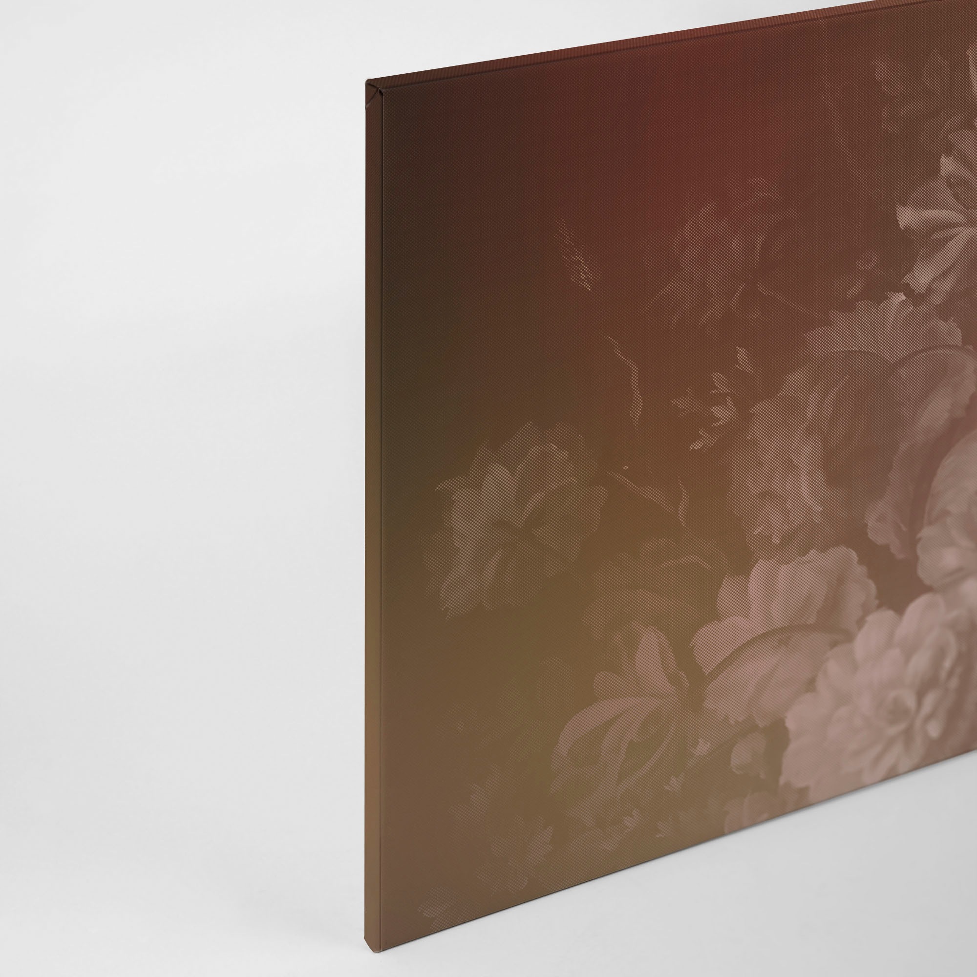 A.S. Création Leinwandbild »dutch pastel 3«, Kunst-Blumen-Kinder, (1 St.), Keilrahmen Bild Floral Rosen Rosé Leinwand-Bild Wohnzimmer modern Wand