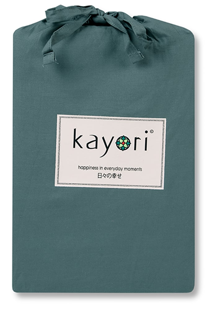 kayori Spannbettlaken »Kai«, 100% Baumwolle-Satin günstig online kaufen