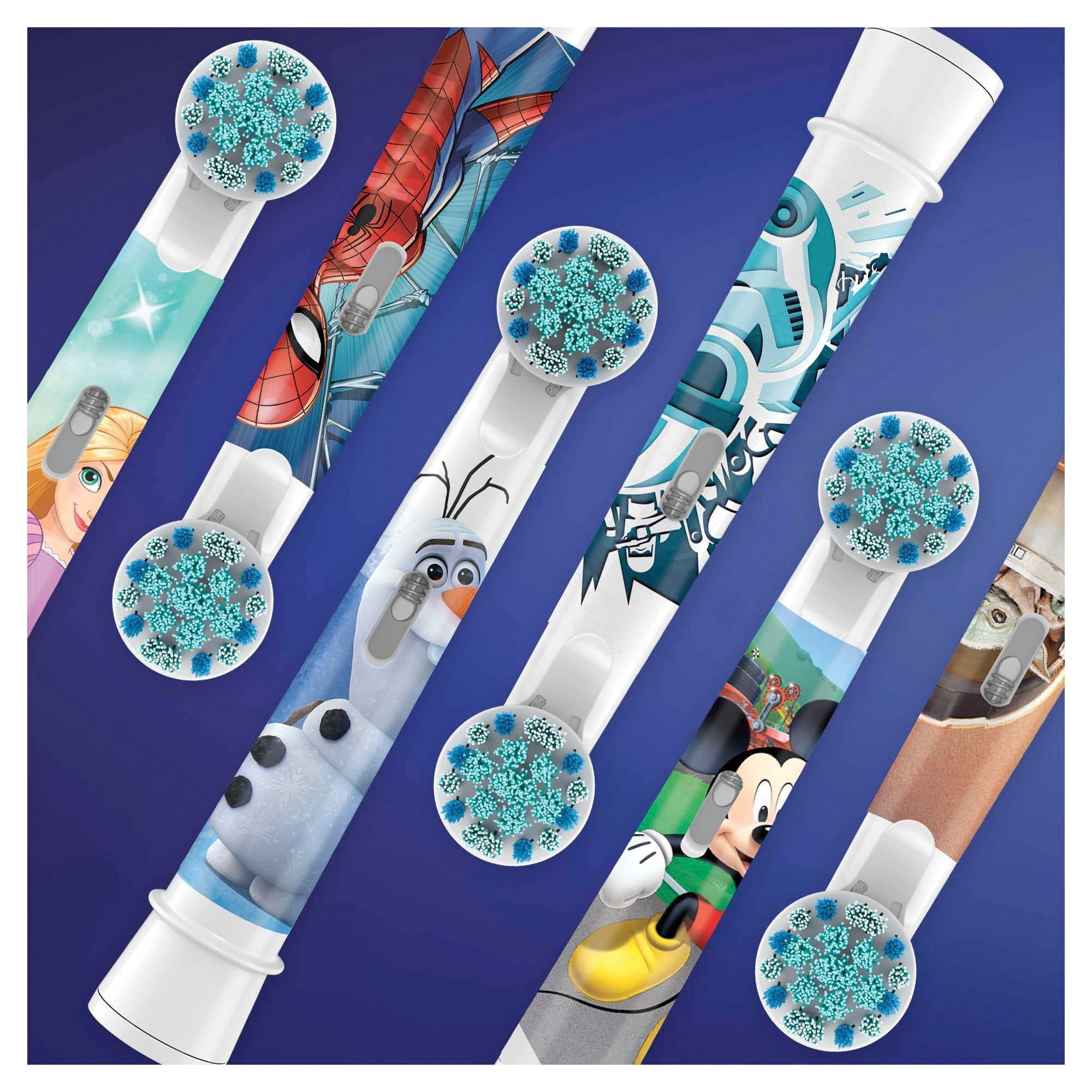 Oral-B Aufsteckbürsten »Kids Frozen«, extra weiche Borsten, ab 3 Jahren, Design kann variieren, 8 Stück