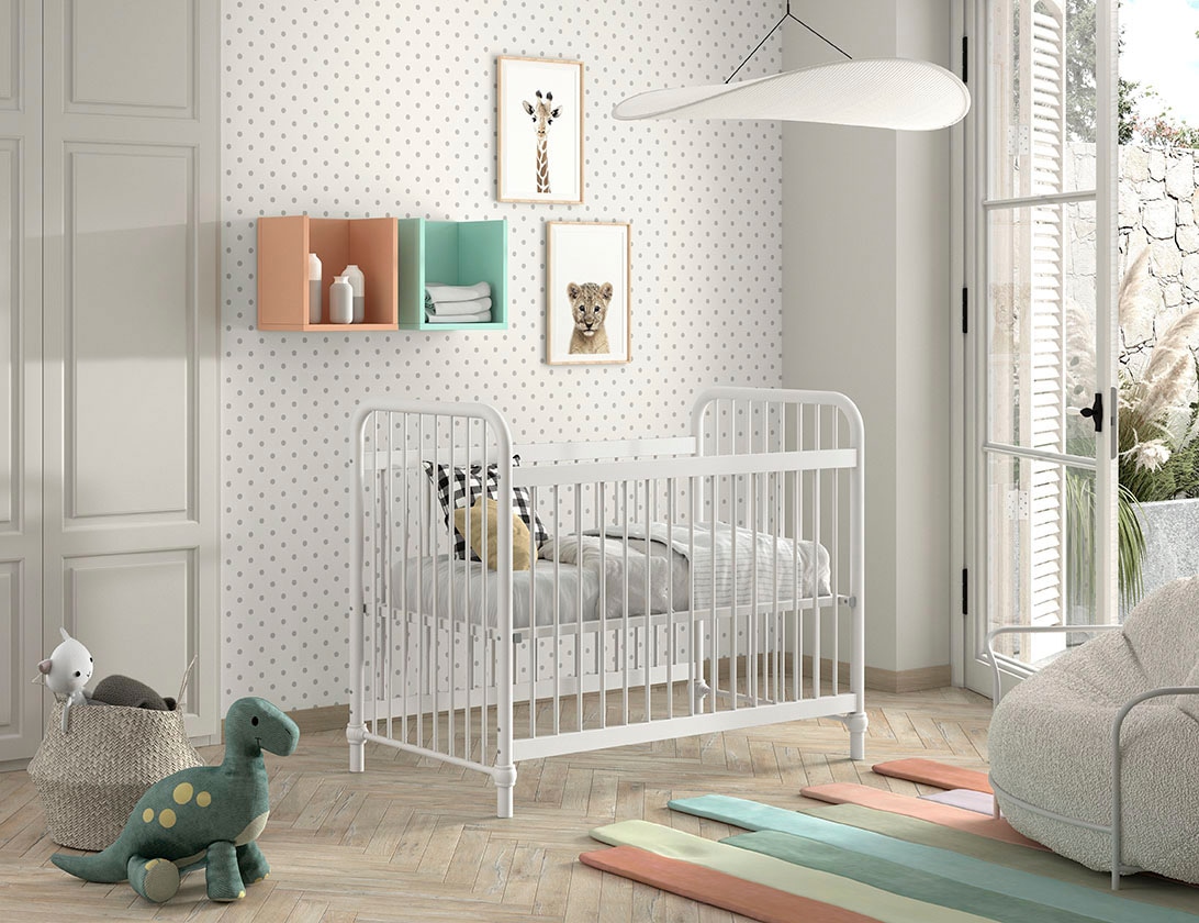 Vipack Kinderbett »Bronxx«, (Made in Europe), aus Metall