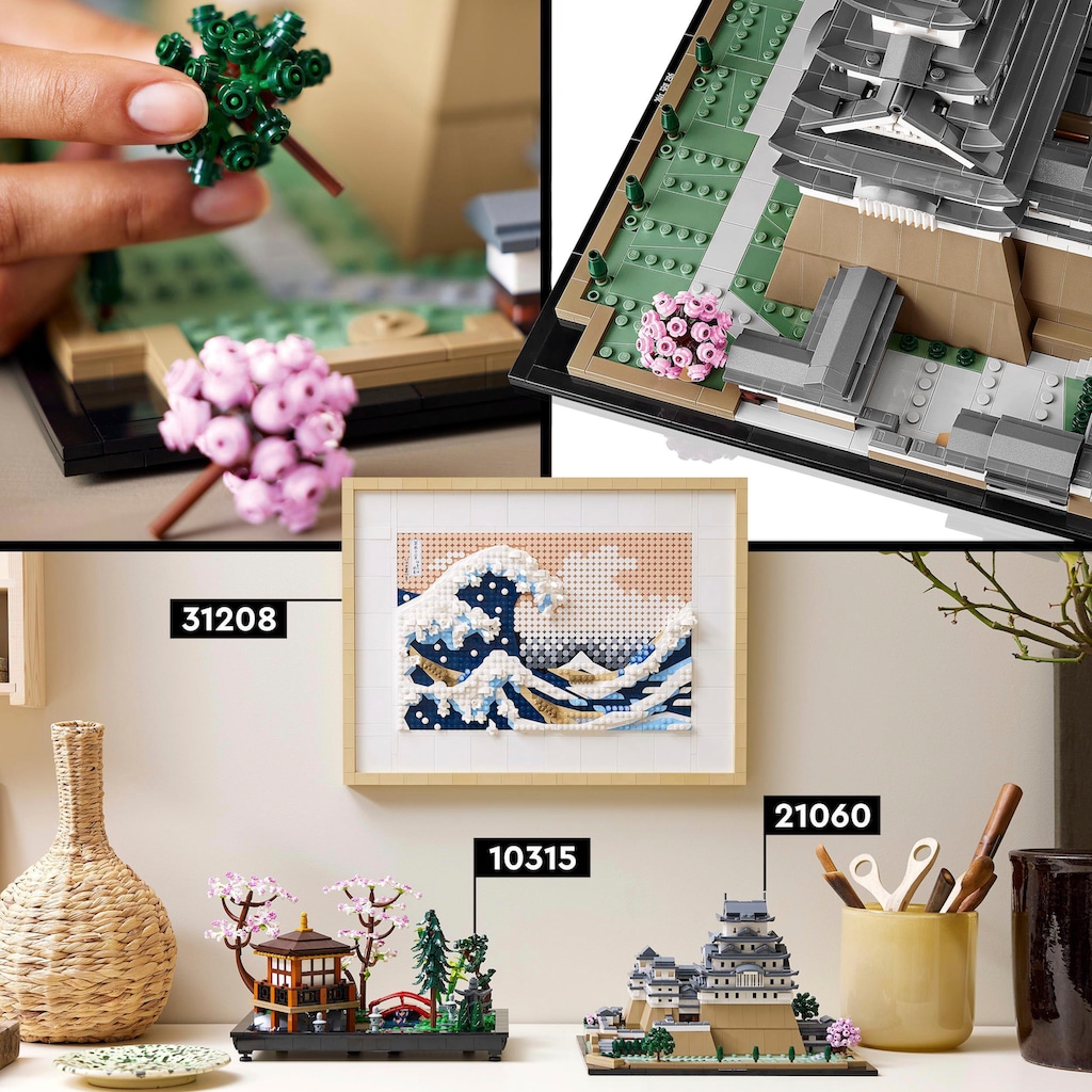 LEGO® Konstruktionsspielsteine »Burg Himeji (21060), LEGO® Architecture«, (2125 St.)