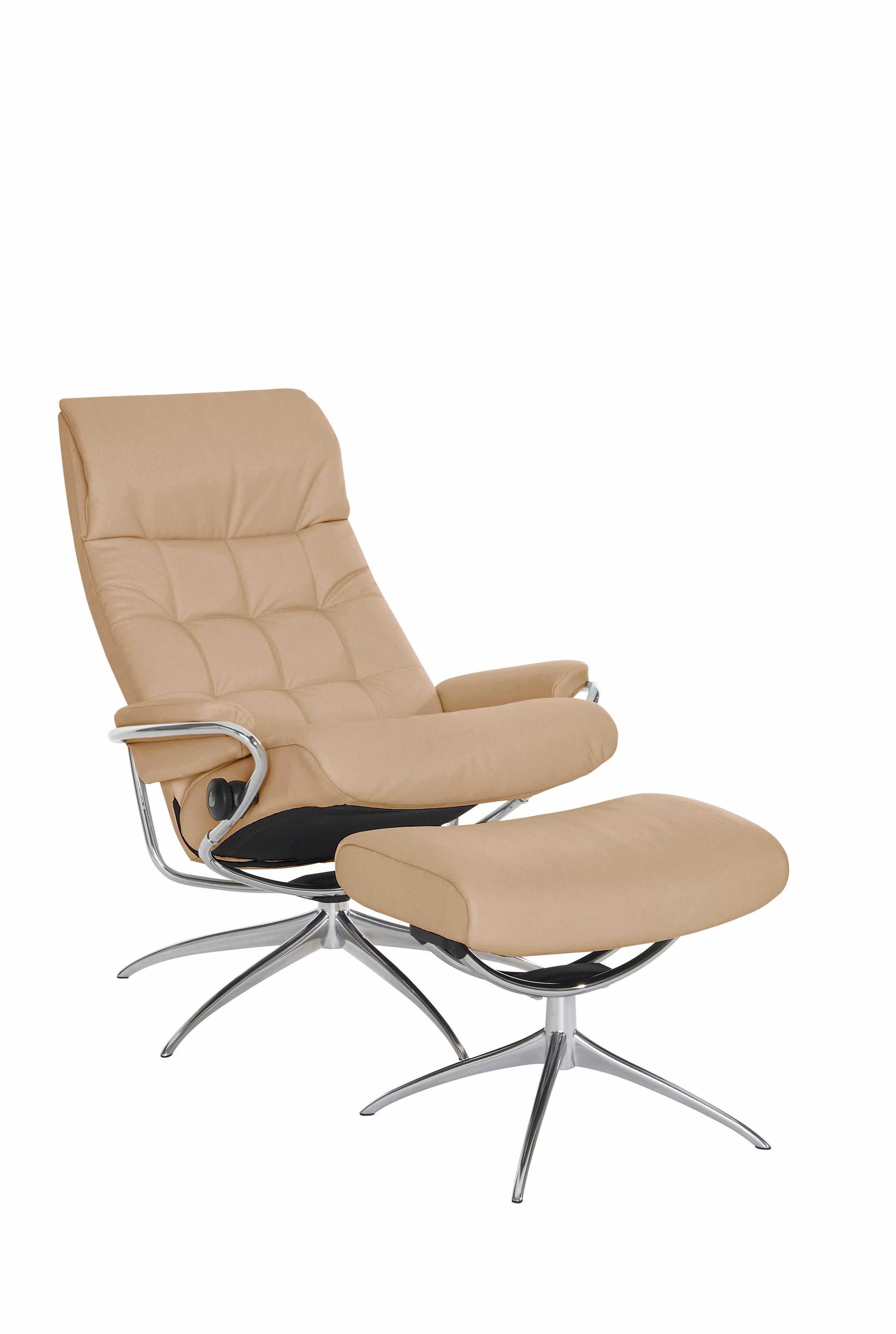 Stressless® Relaxsessel »London« Set, Relaxsessel mit Hocker, mit Hocker, H günstig online kaufen
