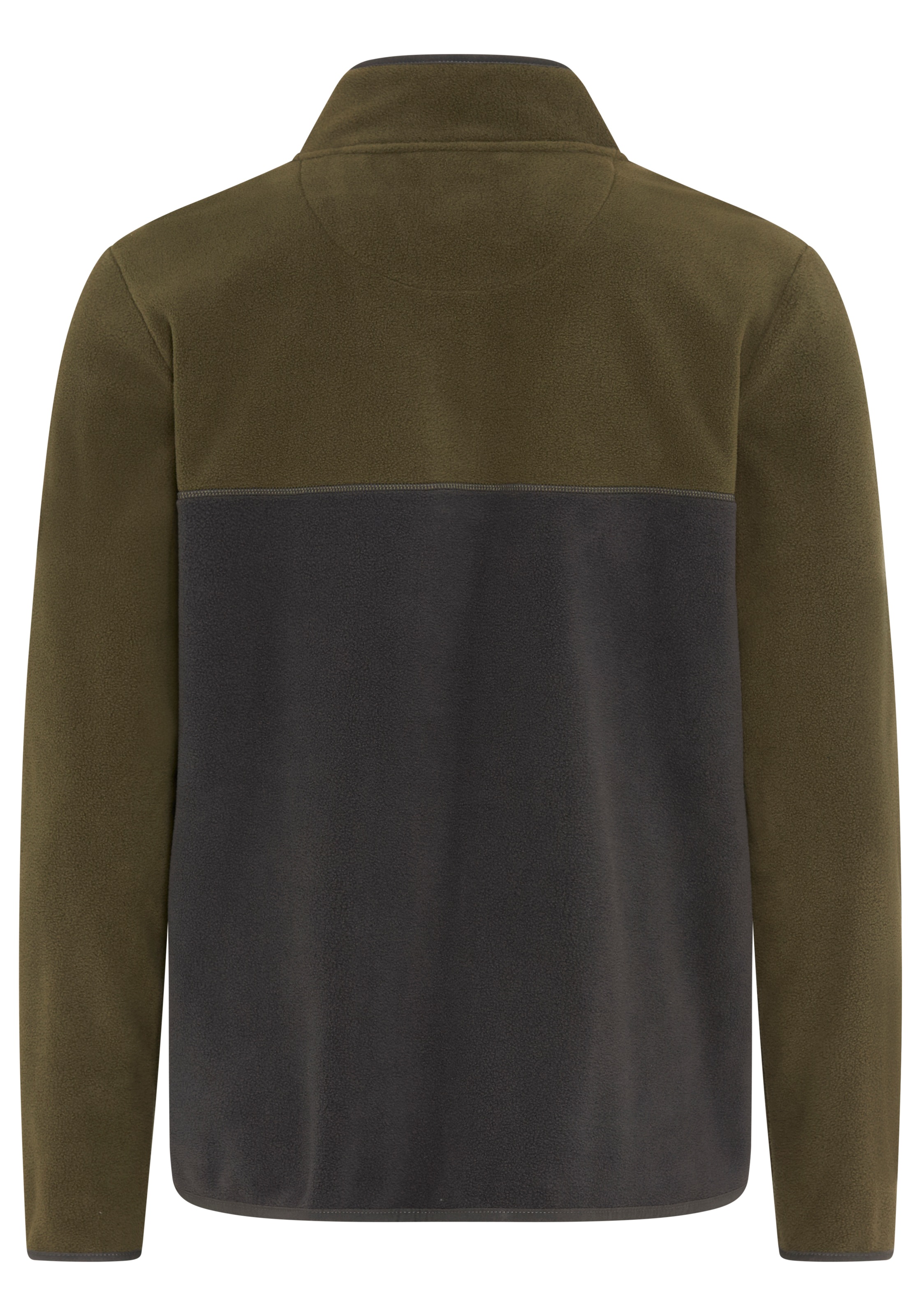 KangaROOS Fleecepullover , mit hochschließendem Kragen, Langarm-Design, auch in größeren Größen
