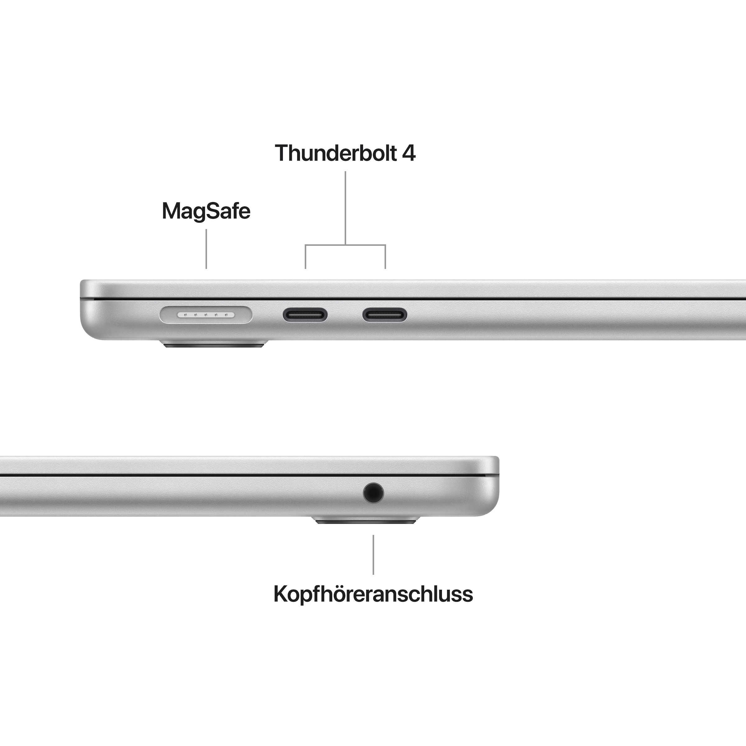 Apple Notebook »MacBook Air 13" CTO« 34,46 cm / 13,6 ″ Apple M5 10-Core GPU 2.000 GB SSD