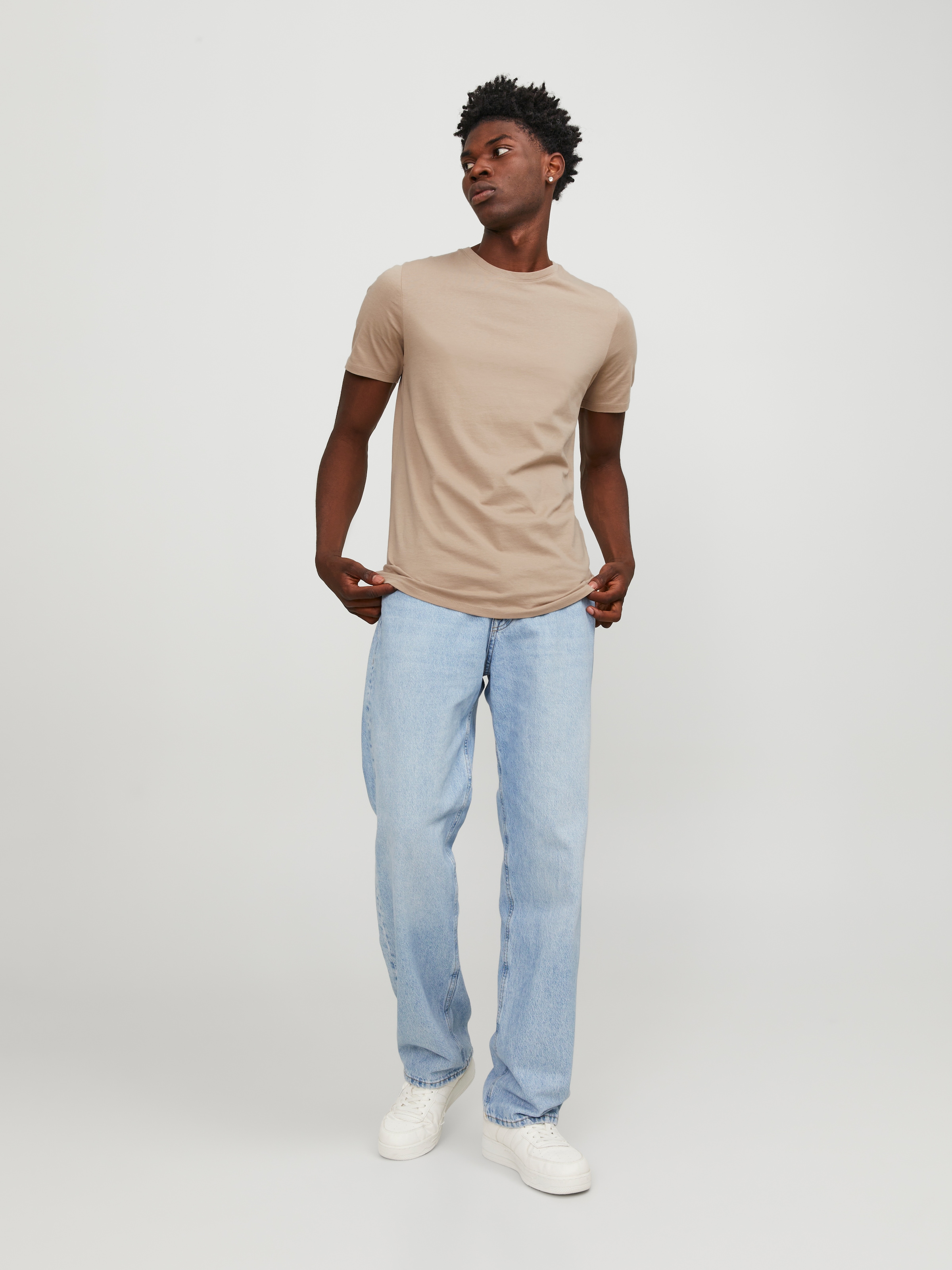 Jack & Jones Rundhalsshirt »JJEORGANIC BASIC TEE SS O-NECK NOOS«