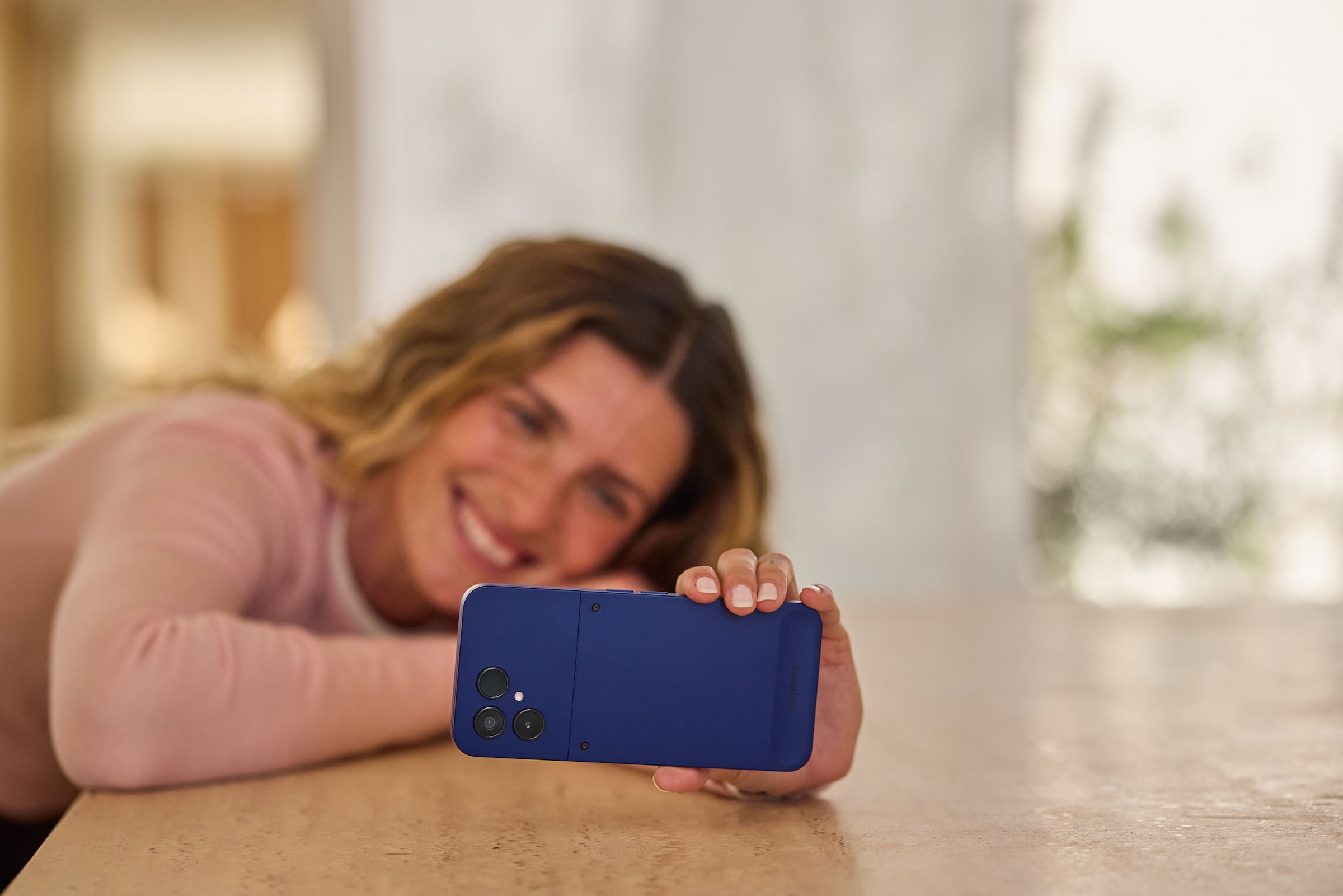 Fairphone Smartphone »Das Fairphone Gen. 6+ 12GB/256GB« cobalt blue
