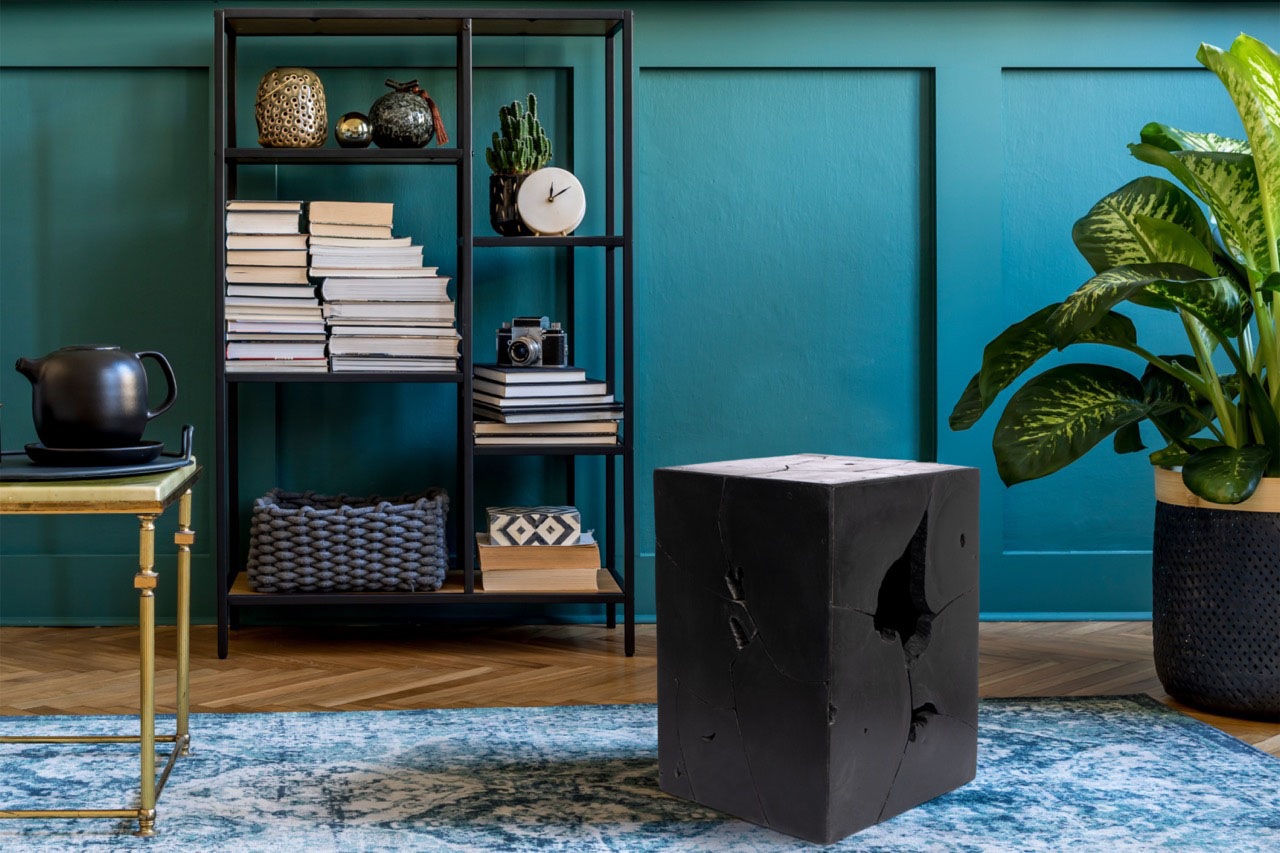 Kayoom Beistelltisch »Radix 425, hochwertiges Teakholz, Natur-Design«, (1 S günstig online kaufen