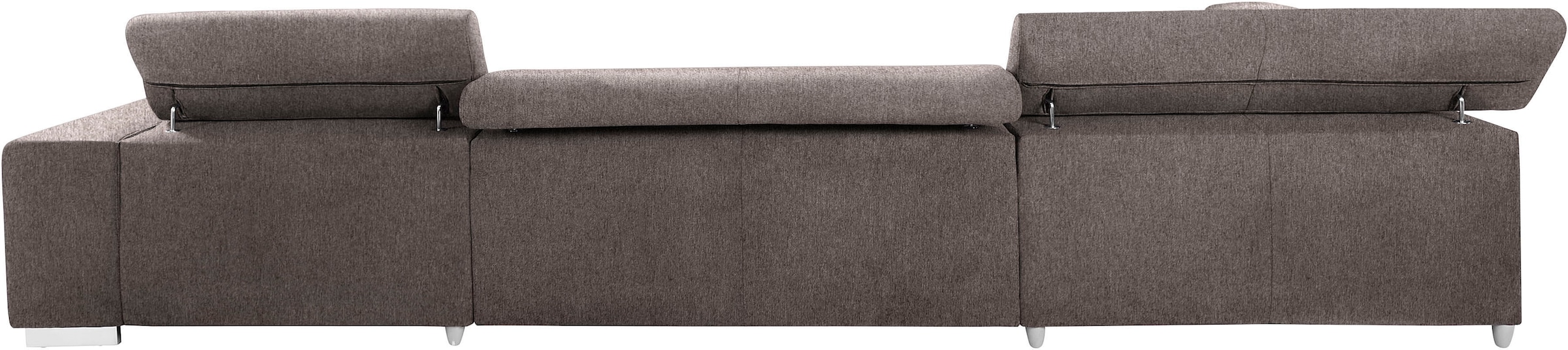 COTTA Wohnlandschaft »Orion U-Form«, inkl. Kopfteilverstellung und Nierenkissen