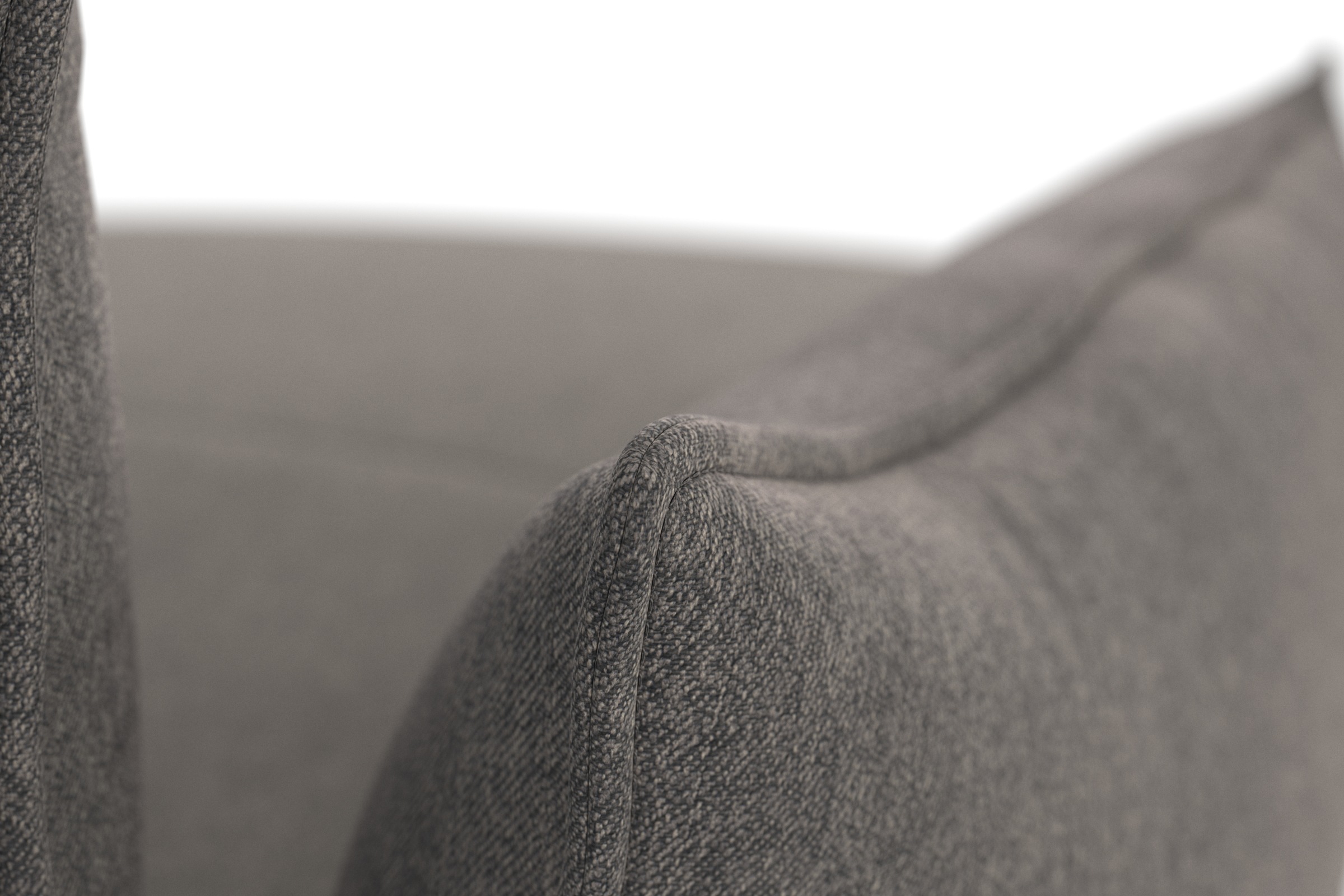 andas Ecksofa »Stine L-Form«, Besonderes Design durch Kissenoptik und Keder, by Morten Georgsen