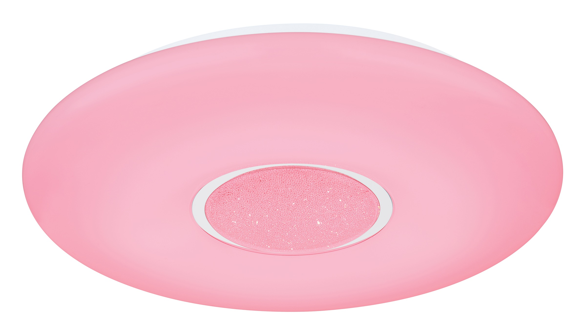 GLOBO LIGHTING LED Deckenleuchte »SULLY« LED-Modul 1 Stk. Deckenlampe/rund/Wohnzimmer/Schlafzimmer/elegant/rot-grün-blau