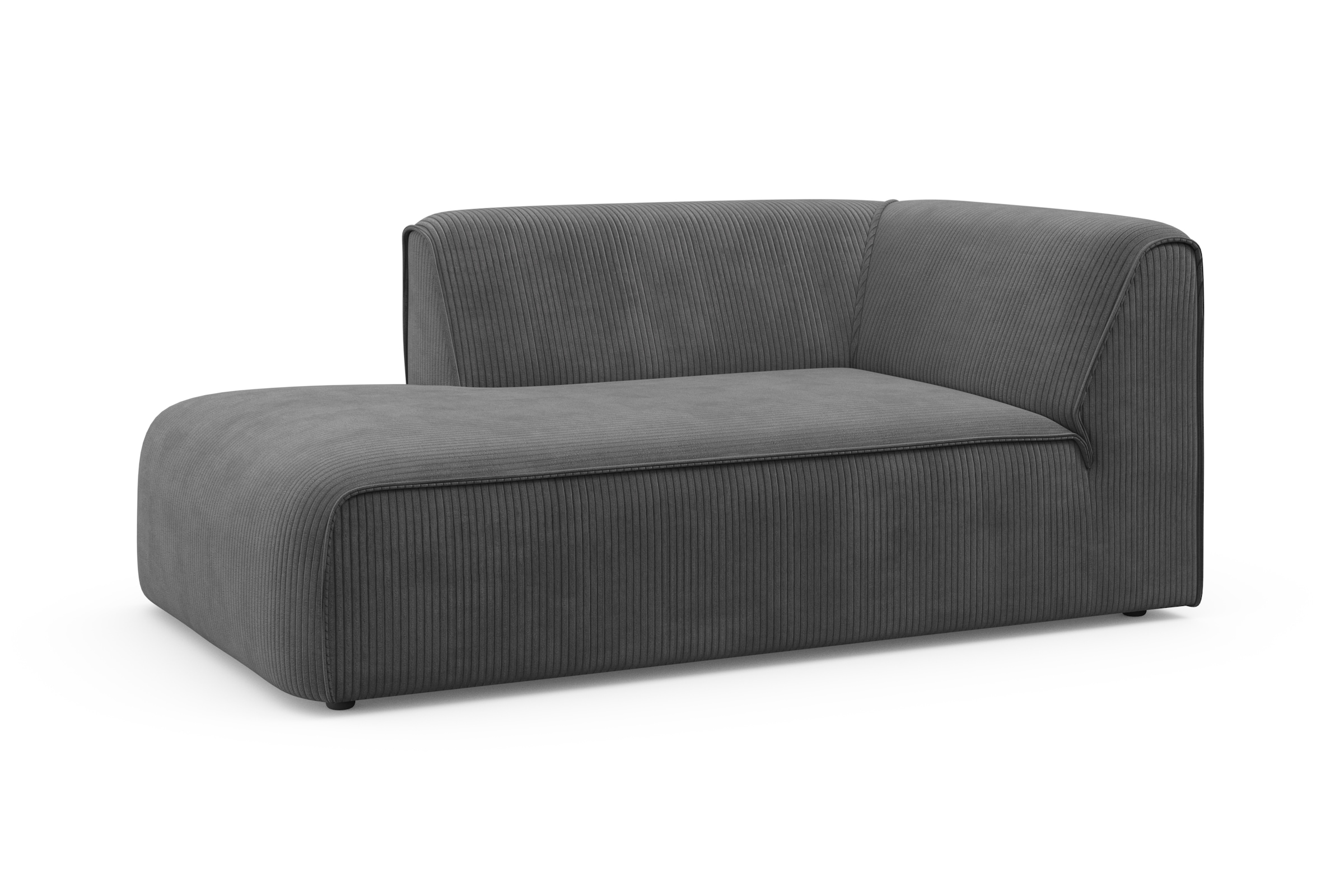 RAUM.ID Ottomane »Merid Chaiselongue, Maße B/T/H: 100/162/70 cm«, als Modul oder separat verwendbar, für individuelle Zusammenstellung