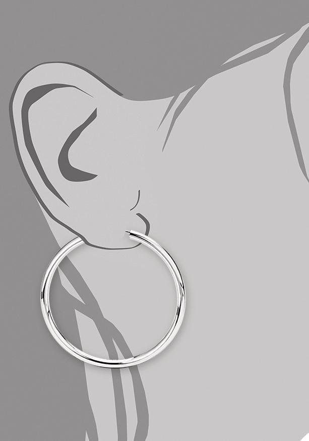 Amor Paar Creolen »9061778« Made in Germany