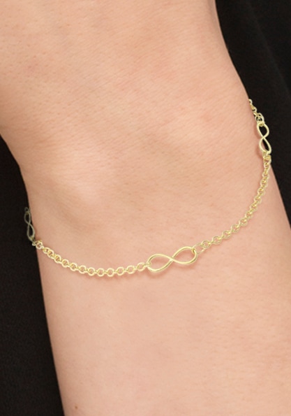 2. Bild von Amor Goldarmband »Infinity/Unendlichkeitsschleife, 2014471«