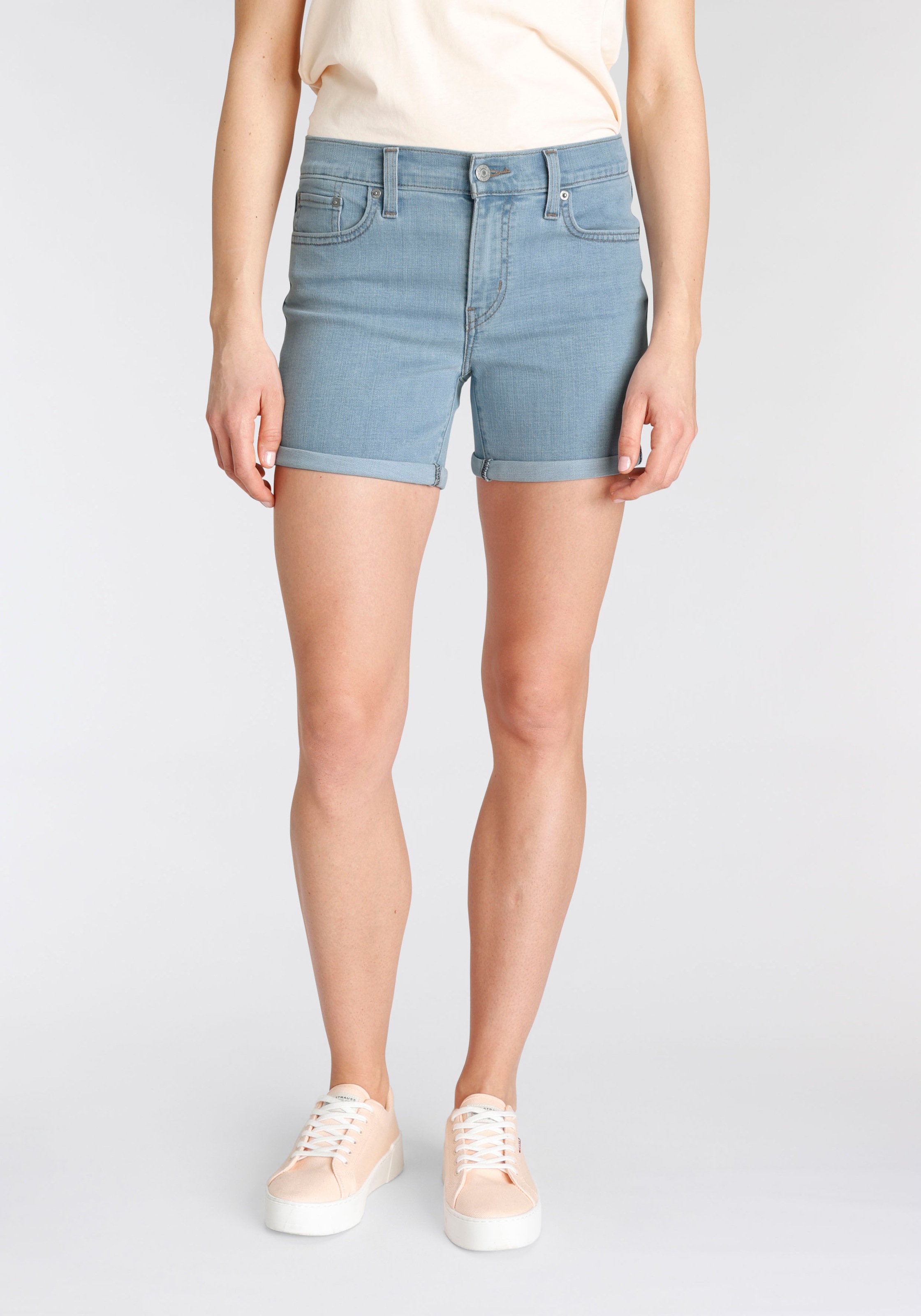 Levi's® Jeansshorts »MID LENGTH SHORT UPDATE«, mit umgeschlagenem Saum kaufen