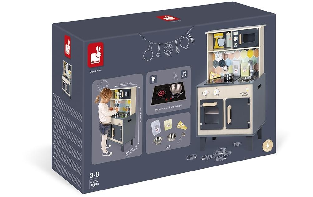 Janod Spielküche »Janod Spielküche Mozaïc Big Cooker«
