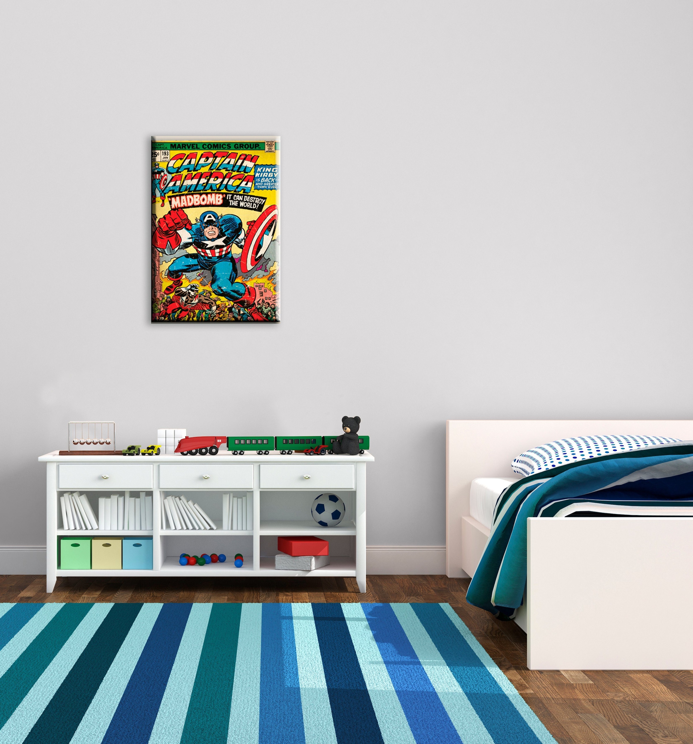 Art for the home Leinwandbild »CAPTAIN AMERICA«, Fantasy