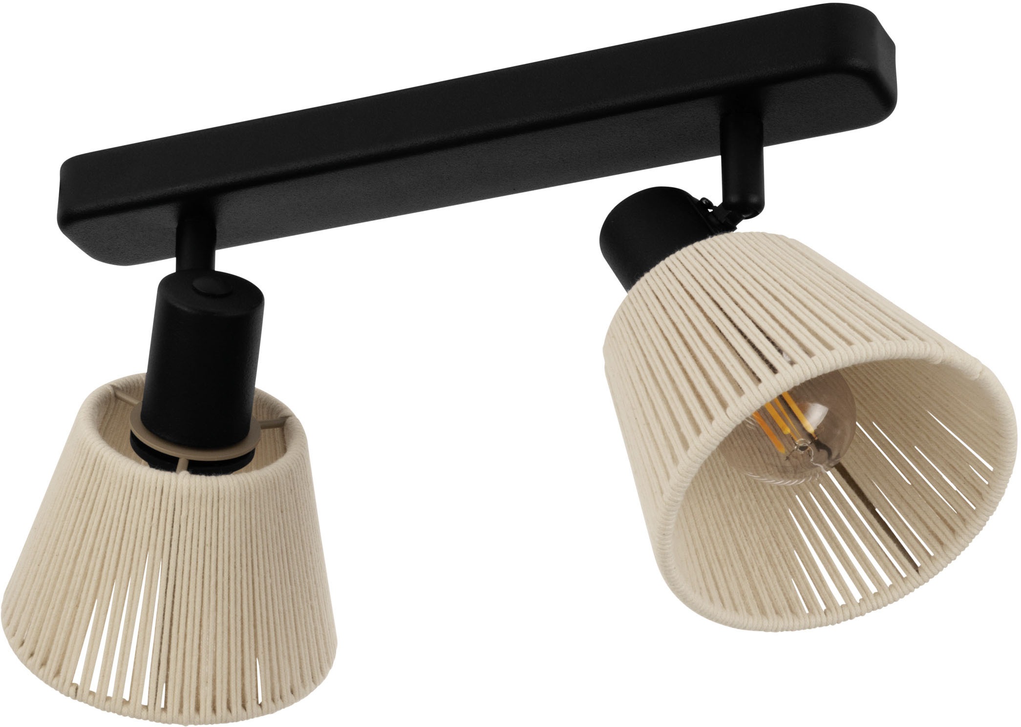 EGLO Deckenspot »SEAGARD Spotlampe - Stahl - E14 - 2X40W - IP20« E14 1 Stk. günstig online kaufen