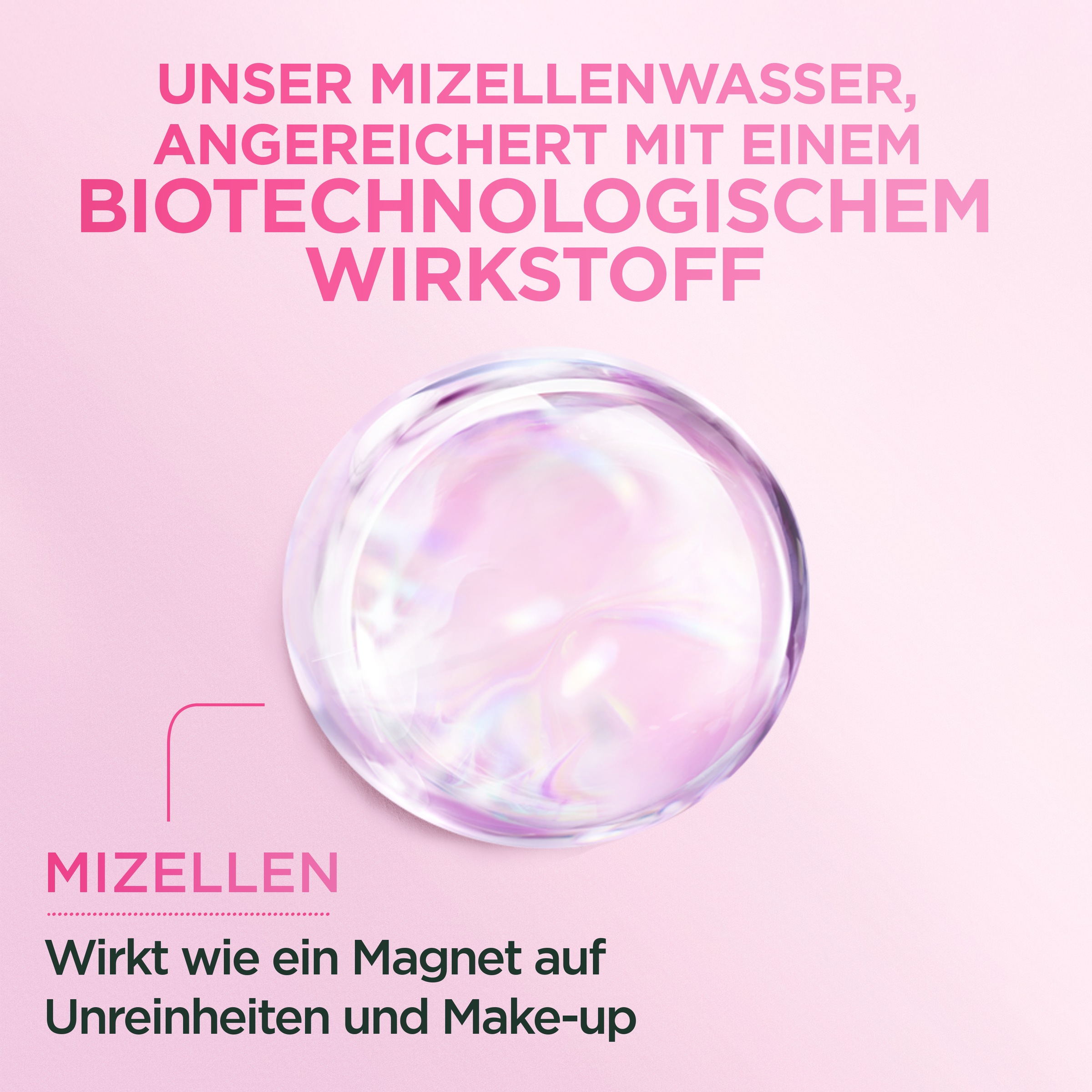 GARNIER Gesichtswasser »SKIN ACTIVE MIZELLEN REINIGUNGSWASSER ALL-IN-1« mit Mizellen-Technologie, parfümfrei