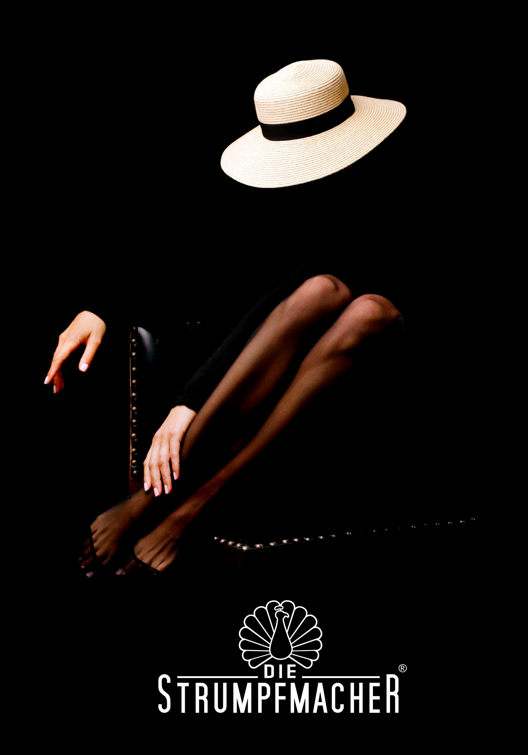 Die Strumpfmacher Ouvert Strumpfhose 20 mit Overknee-Effekt