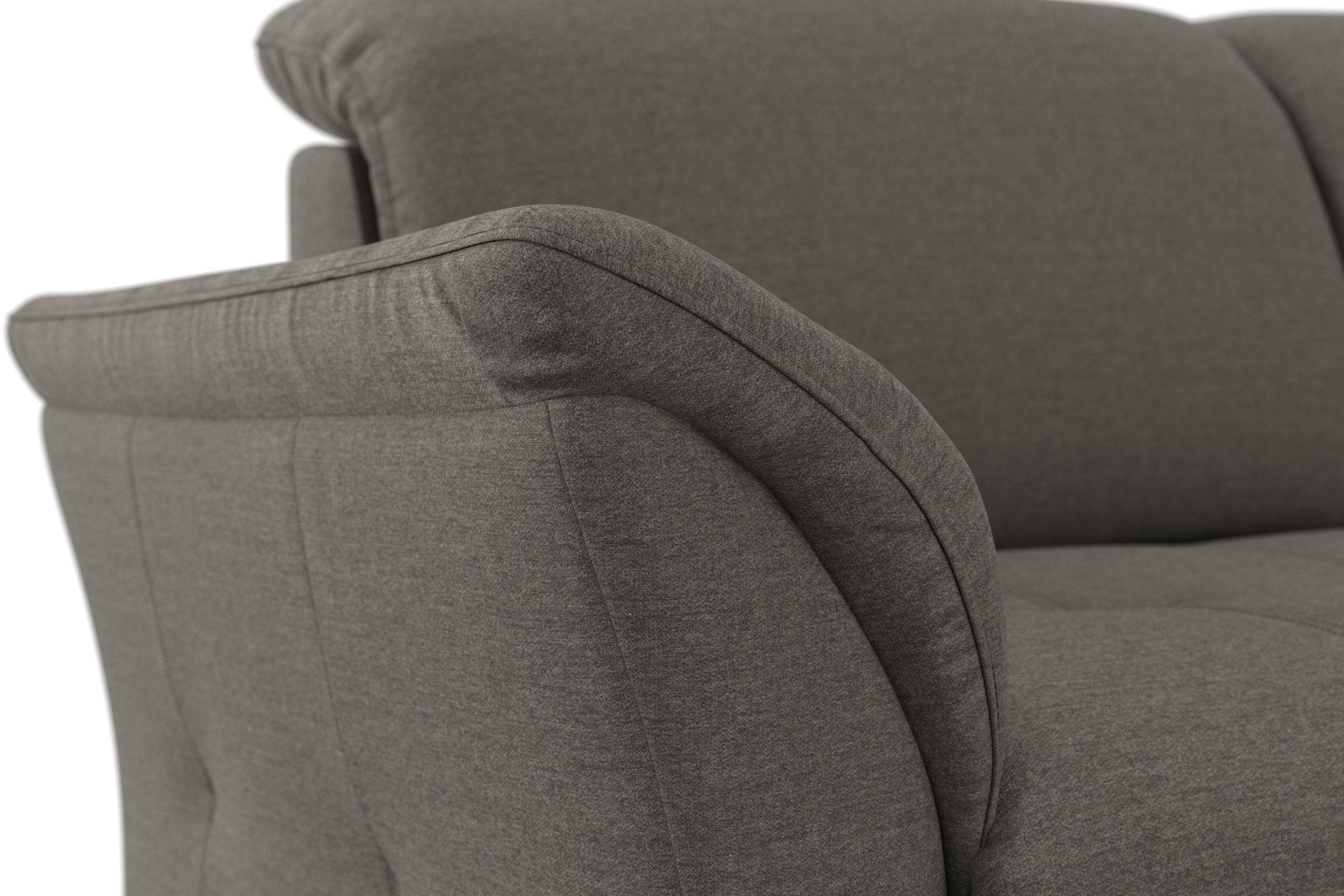 sit&more Ecksofa »Maggiore L-Form« wahlweise mit Kopfteilverstellung, Bettfunktion und Stauraum