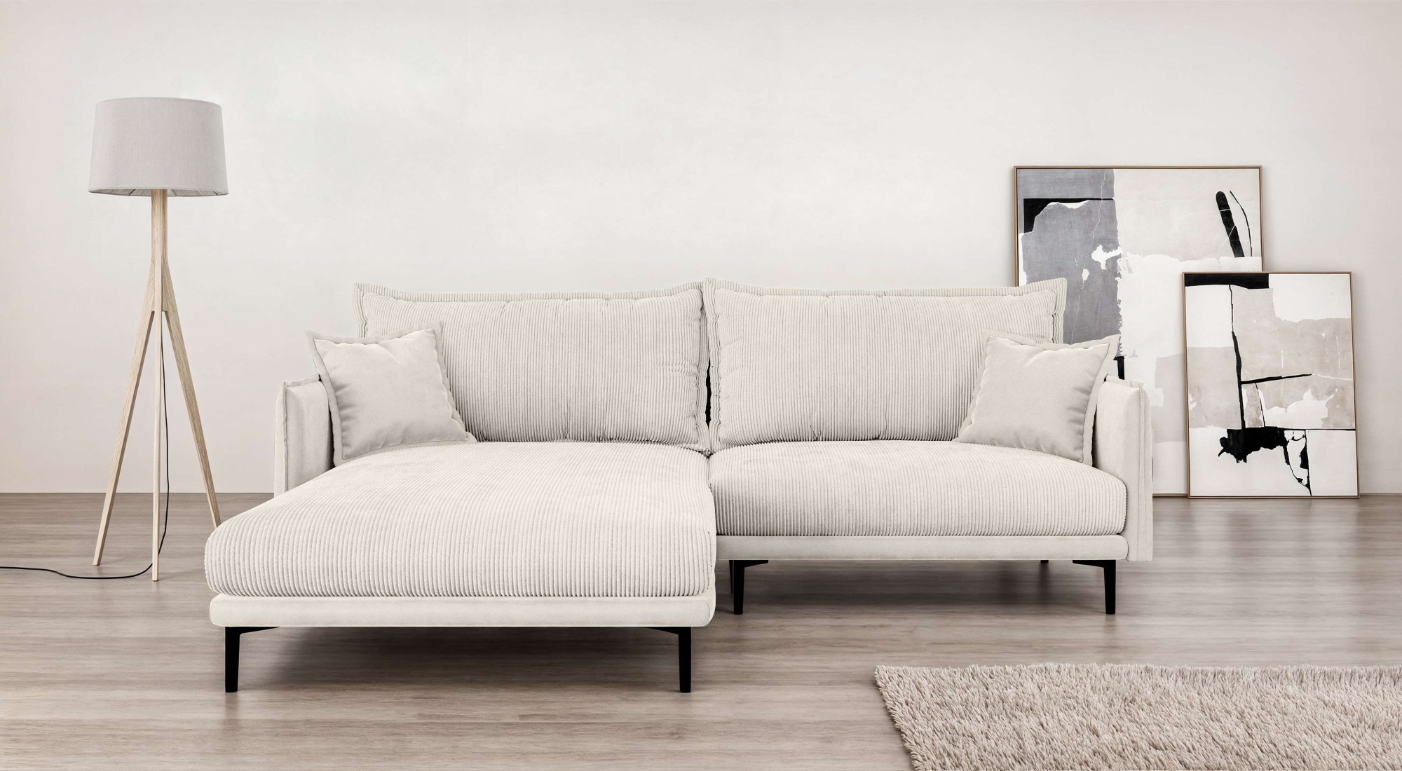 Home affaire Ecksofa »ALEXANDRIA mit Recamiere rechts oder links bestellbar günstig online kaufen