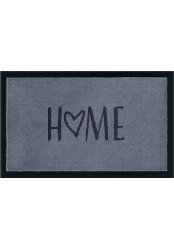 my home Fußmatte »Magne«, rechteckig, 5 mm Höhe, In- und Outdoor geeignet, mit Spruch,... kaufen