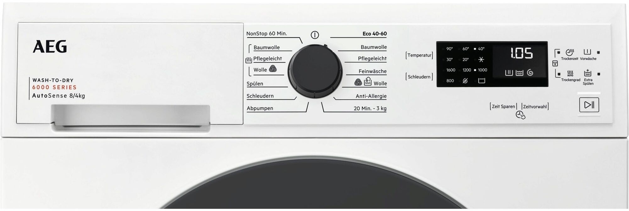 AEG Waschtrockner »LWK6A50680«, Serie 6000