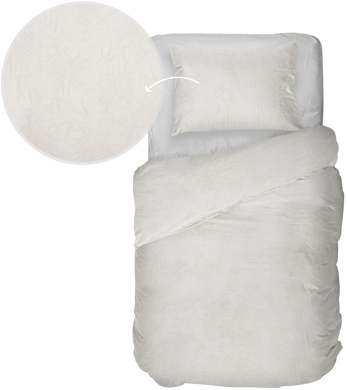 kayori Wendebettwäsche »Koko« 2 Stk. Atmungsaktiv & saugfähig