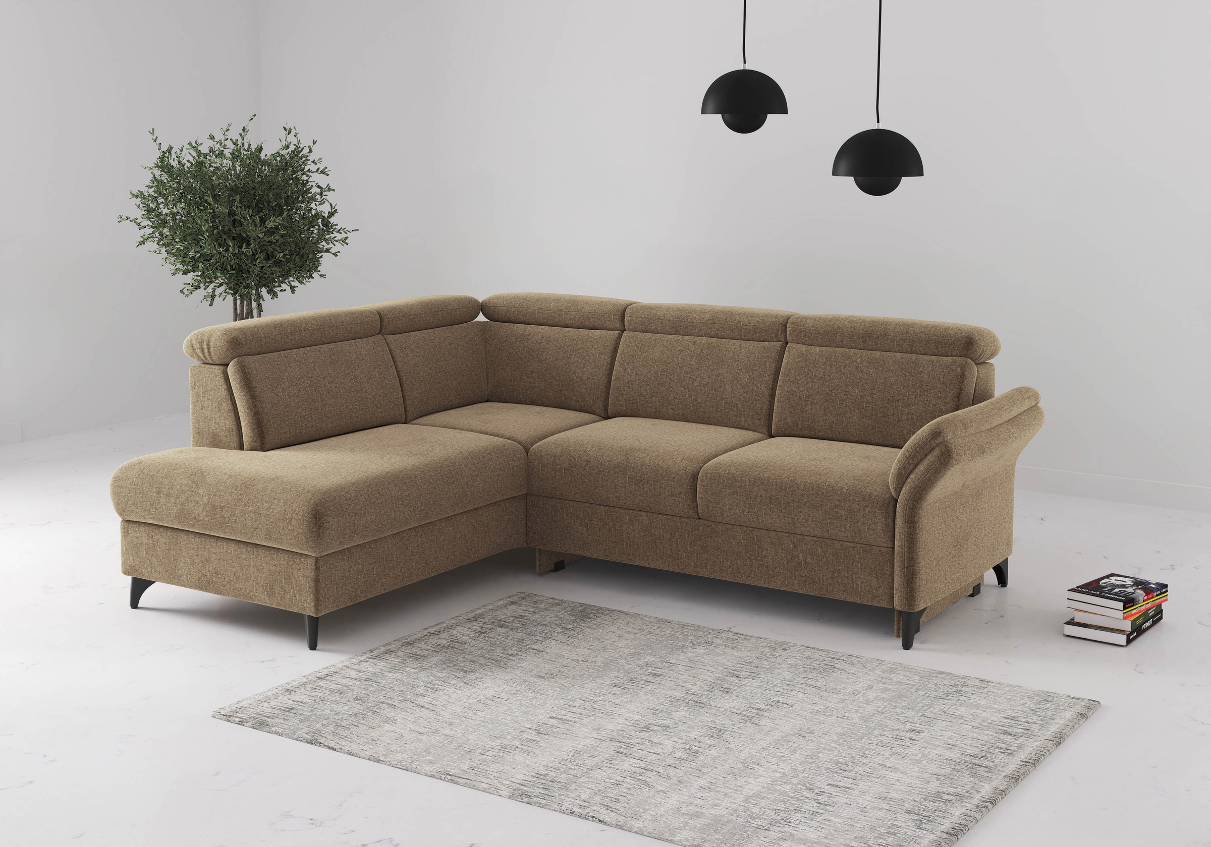 sit&more Ecksofa »Glendale« inkl. Kopfteilverstellung,wahlweise mit Vorzieh günstig online kaufen