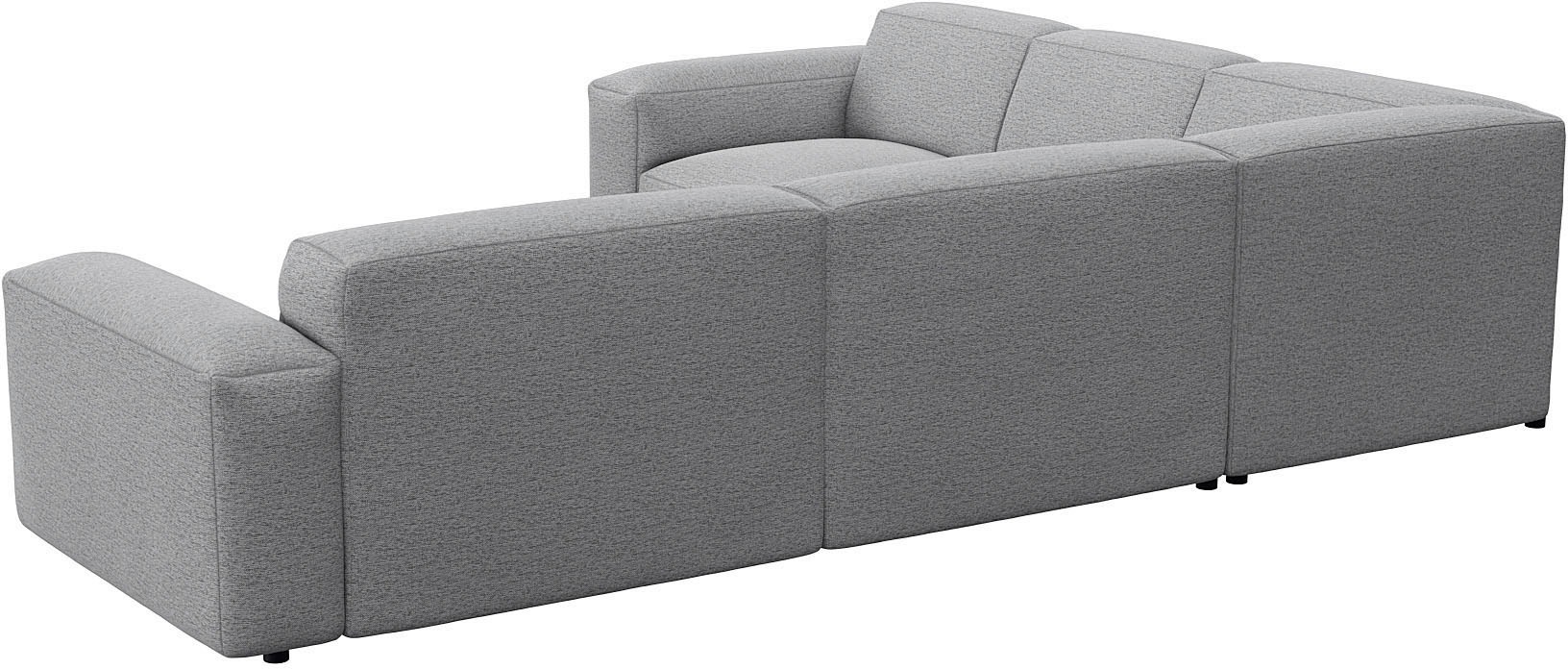 FLEXLUX Ecksofa »Lucera, super bequem durch hochwertigen Sitzaufbau mit Kaltschaum«, modern & anschmiegsam, L-Form, Designsofa