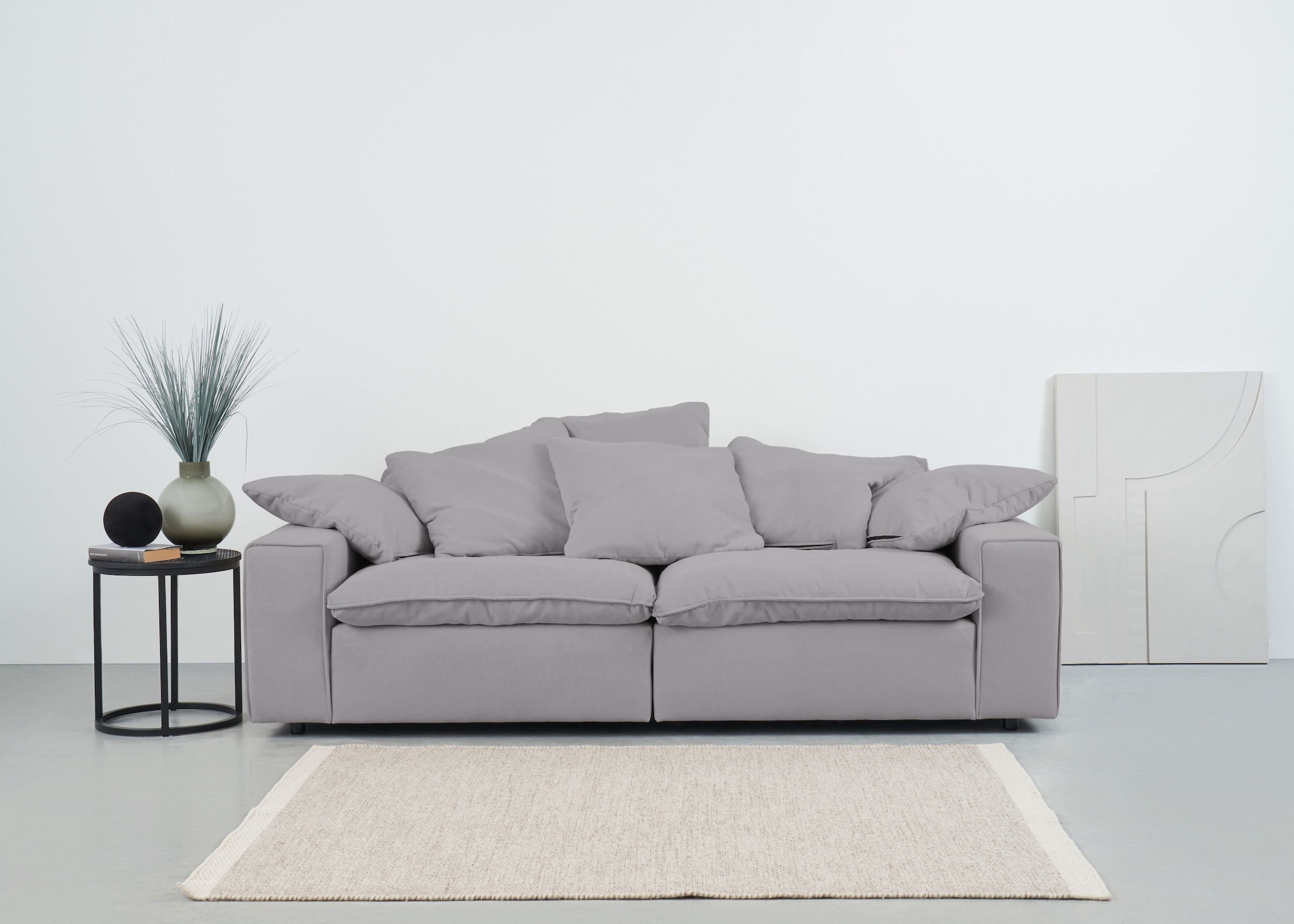 andas Big-Sofa "Venslev", Lounge-Sofa, mit extra tiefer Sitzfläche und lose günstig online kaufen