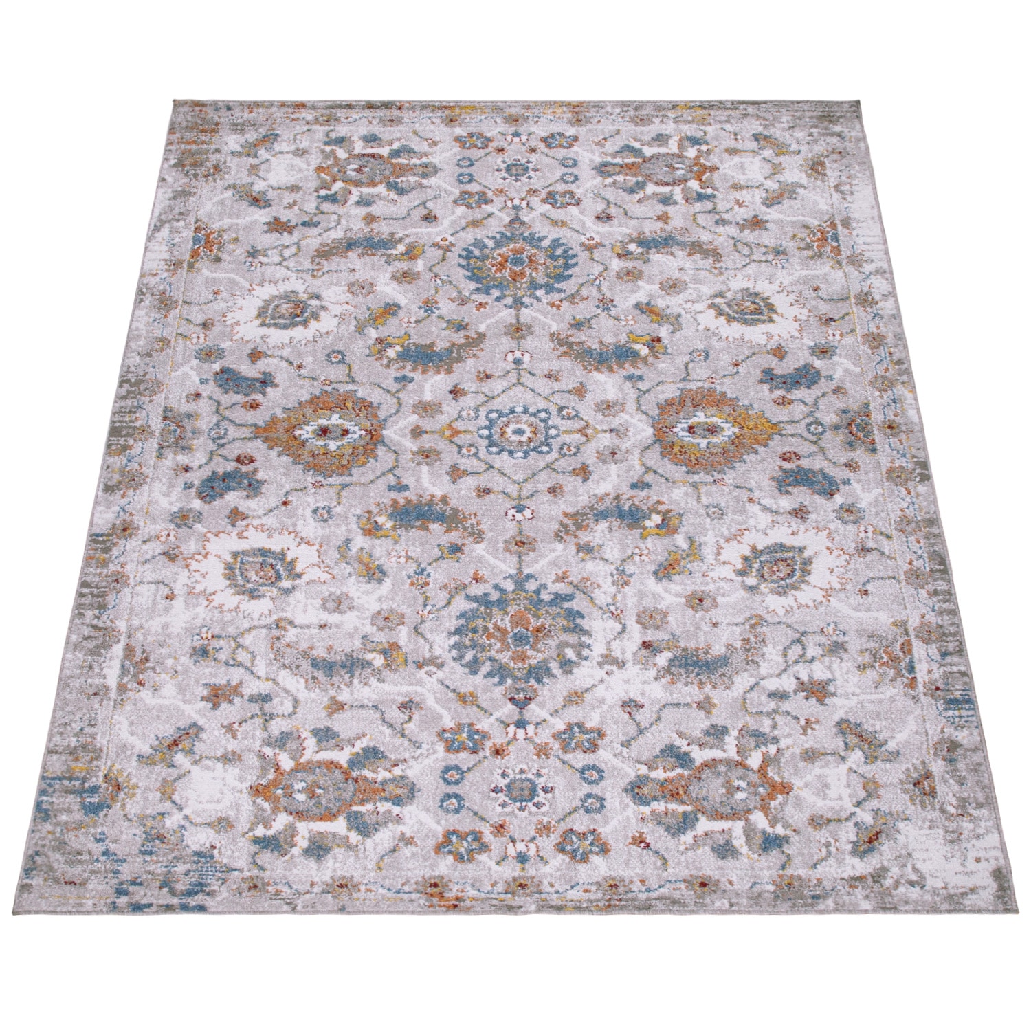 Paco Home Teppich »Palermo 562«, rechteckig, 13 mm Höhe, Kurzflor, Orient-Optik, Vintage Design