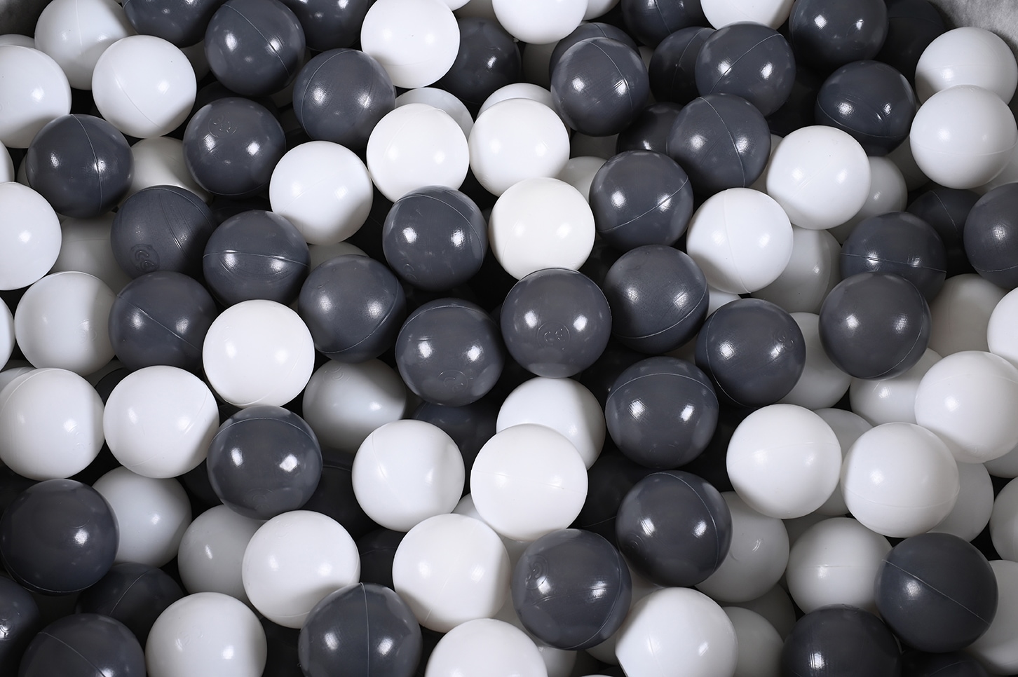 Knorrtoys® Bällebad »Soft, Grey White Clouds«, mit 300 Bällen Grey/creme; Made in Europe