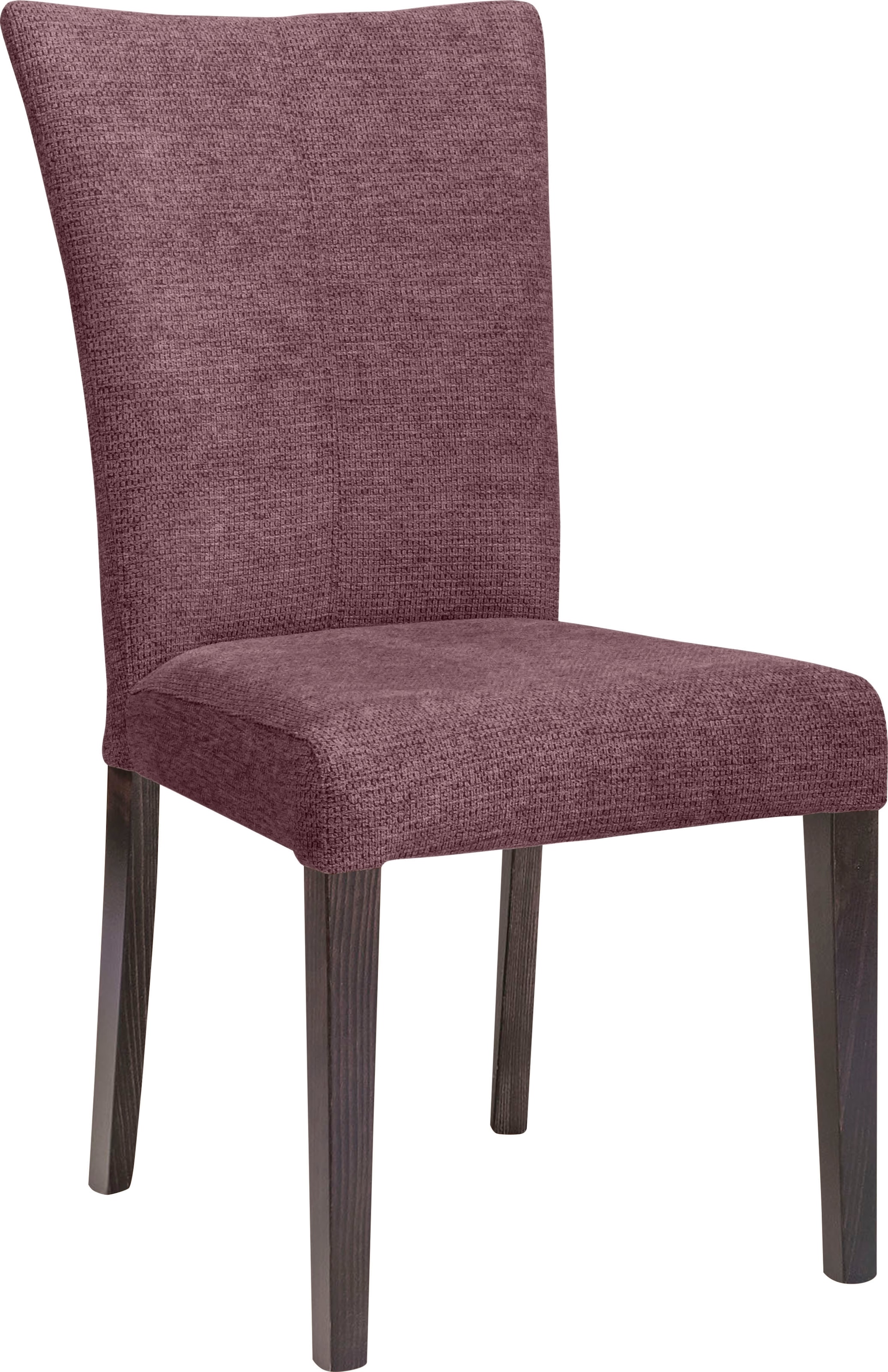 Home affaire 4-Fußstuhl »Aspen« (Set) 2 Stk.Beine aus massiver Buche, wenge günstig online kaufen