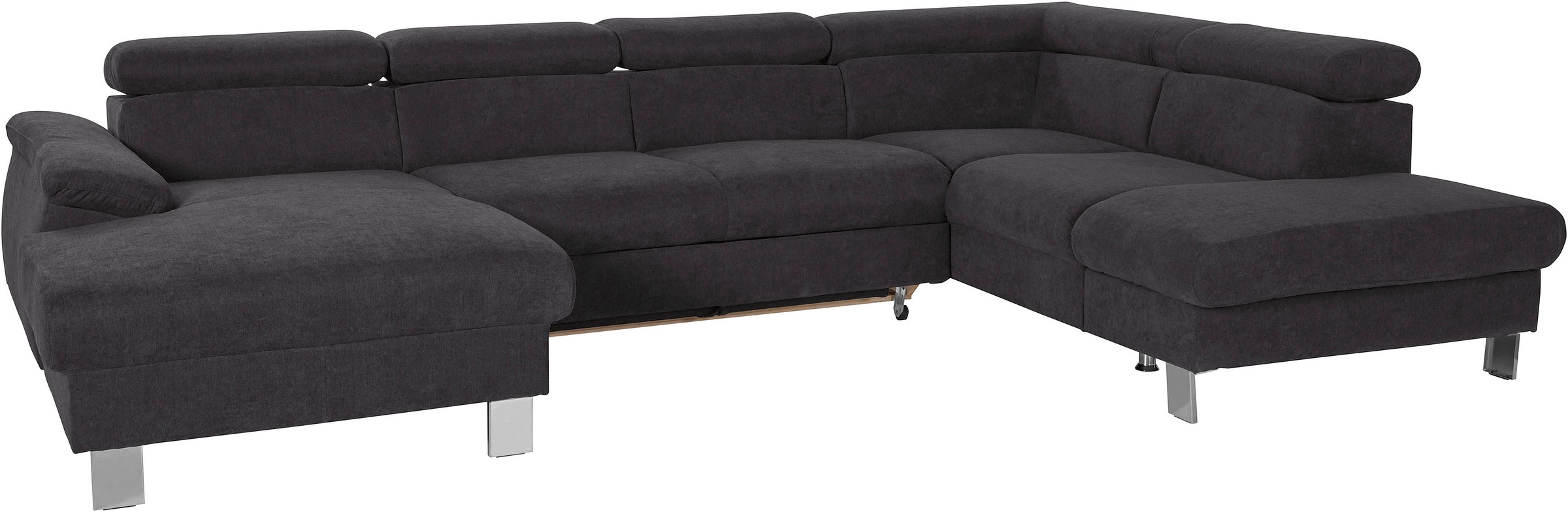 COTTA Wohnlandschaft »Komaris U-Form, B: 320 cm« mit Kopfteilverstellung, o günstig online kaufen