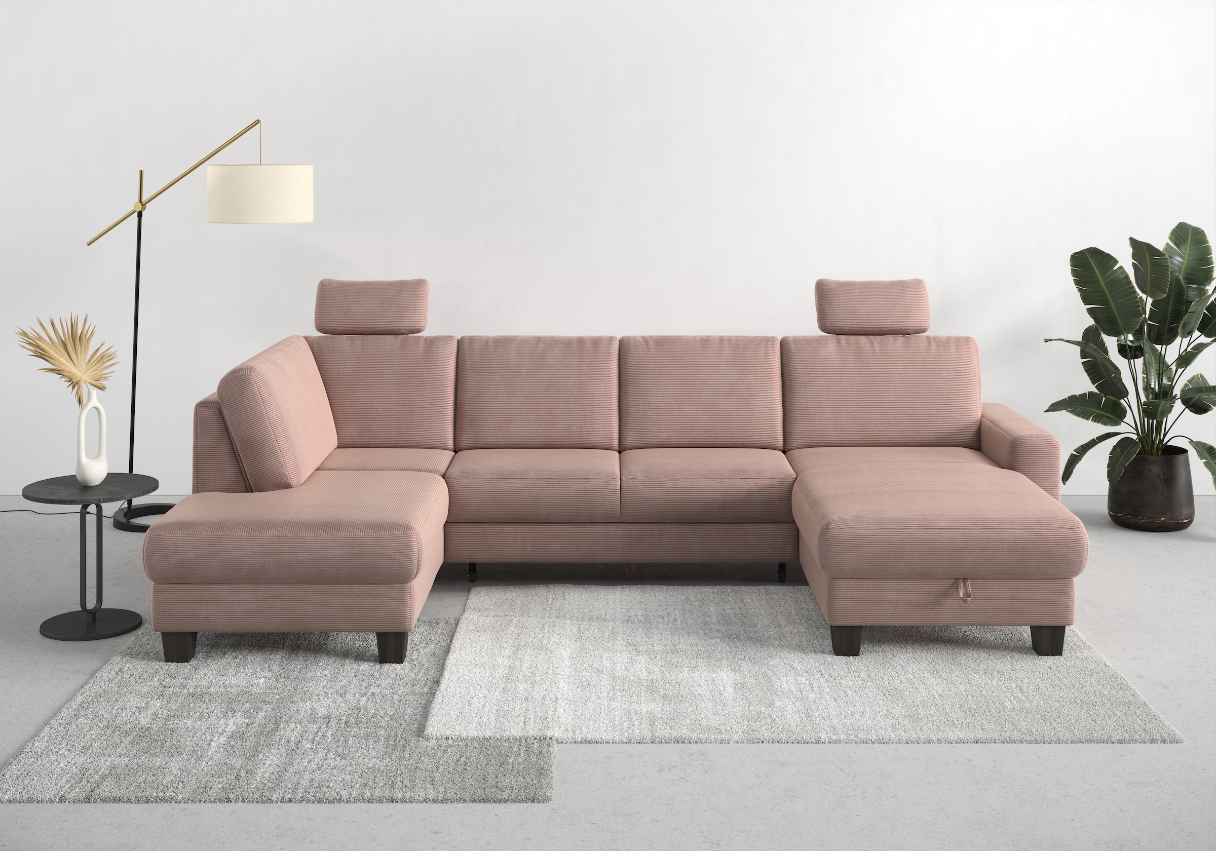 Home affaire "Summer U-Form" mit oder ohne Bettfunktion und Bettkasten, wen günstig online kaufen