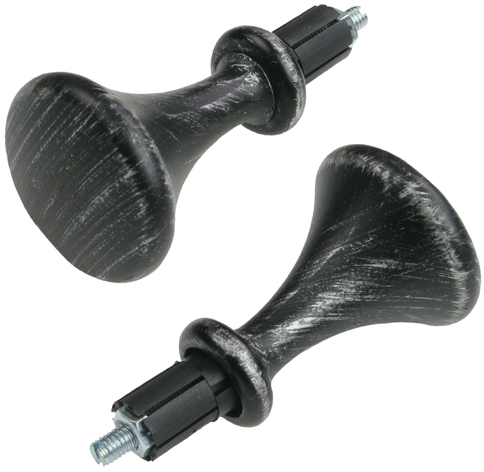 Liedeco Gardinenstange »Esp Kegel«, 1 läufig-läufig, Fixmaß, 1-läufig im Fixmaß Ø 16 mm