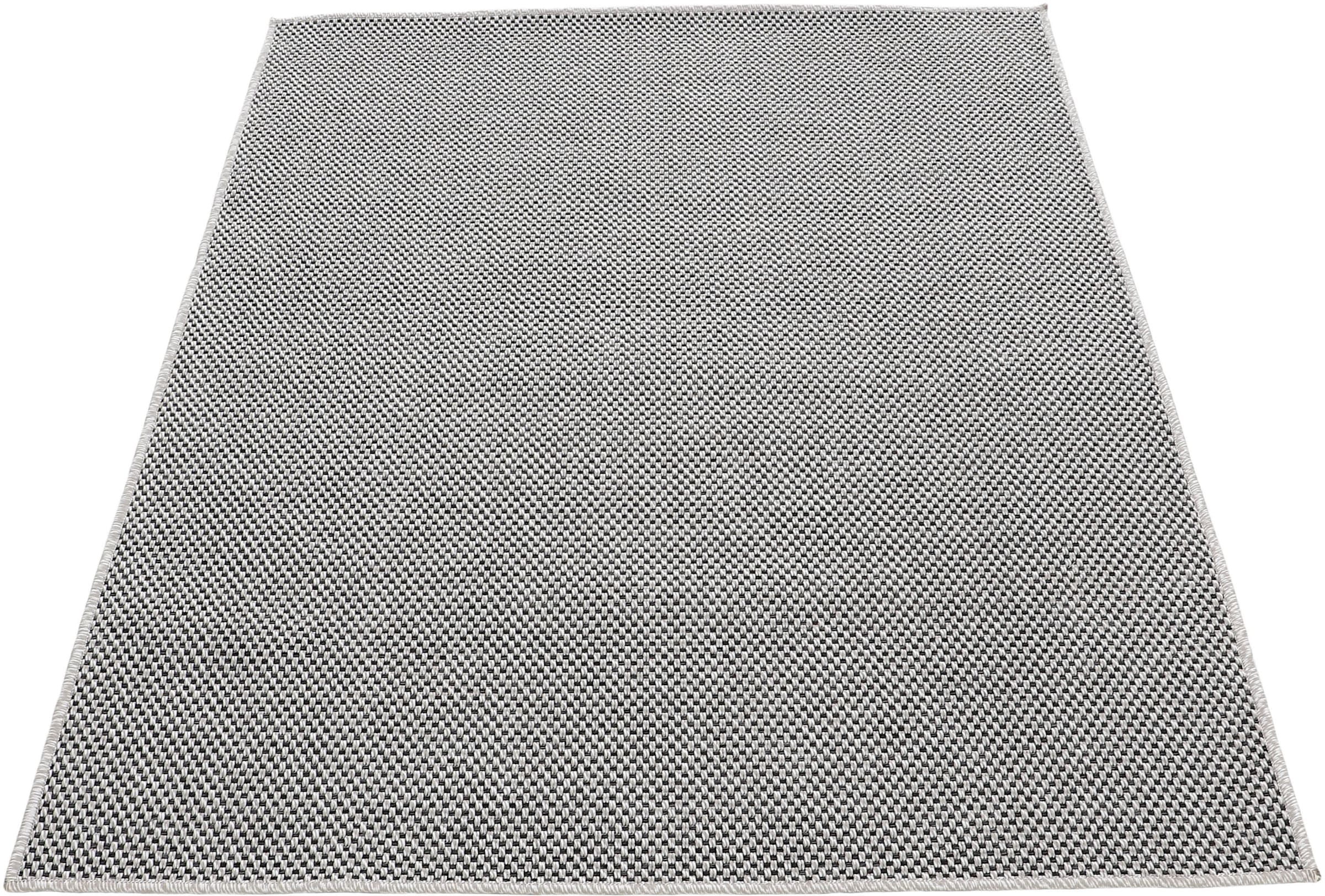 carpetfine Teppich »Boho 105«, rechteckig, schnell bequem Sisal und Flachgewebe, robustes bestellen Außenbereich UV-beständig, Optik