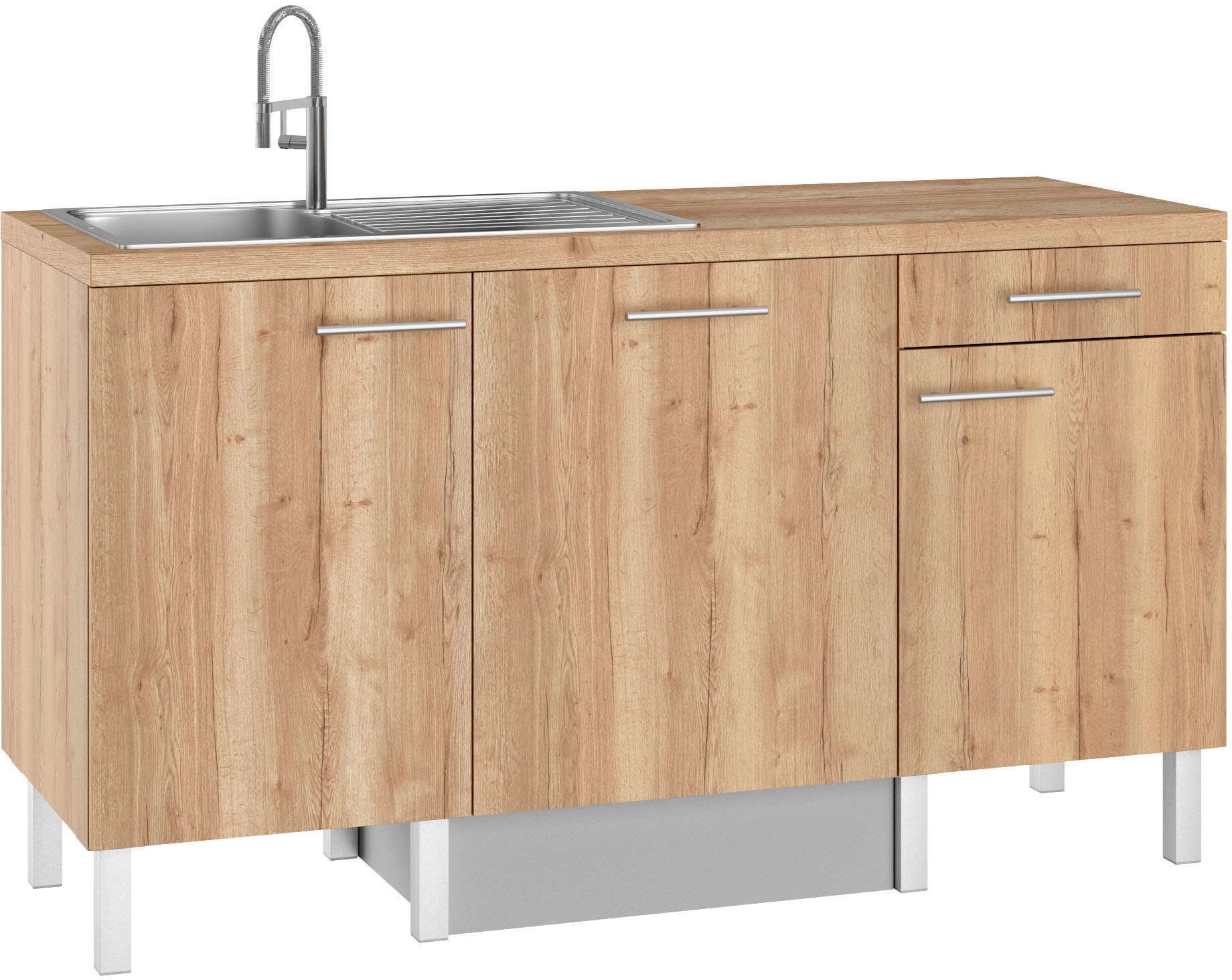 OPTIFIT Pantryküche »Lilly«, Breite 160 cm, wahlweise mit E-Geräten