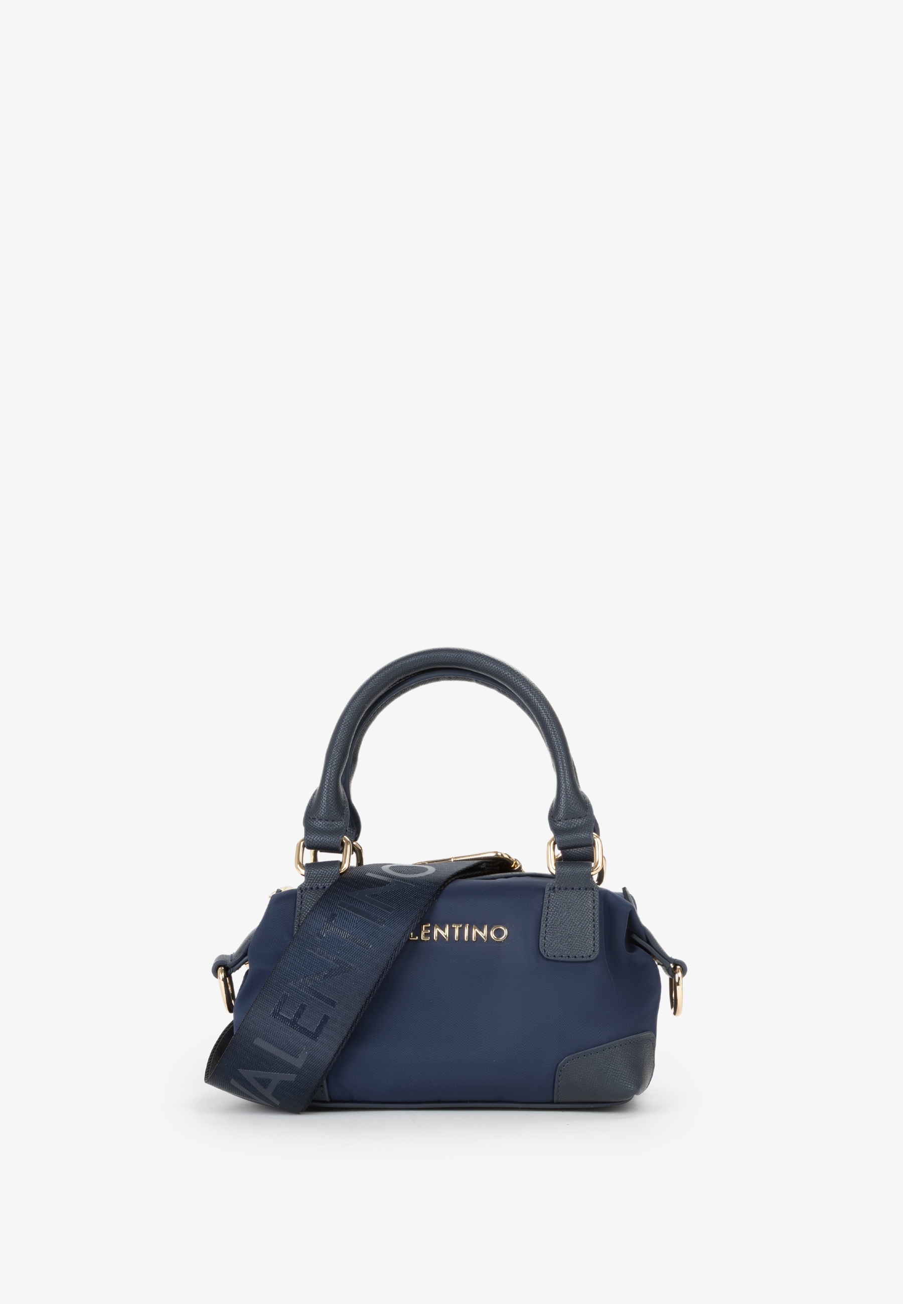 VALENTINO BAGS Shopper »JOLLY BIS RE« Damen Handtasche, Schultertasche mit goldfarbenen Logoschriftzug