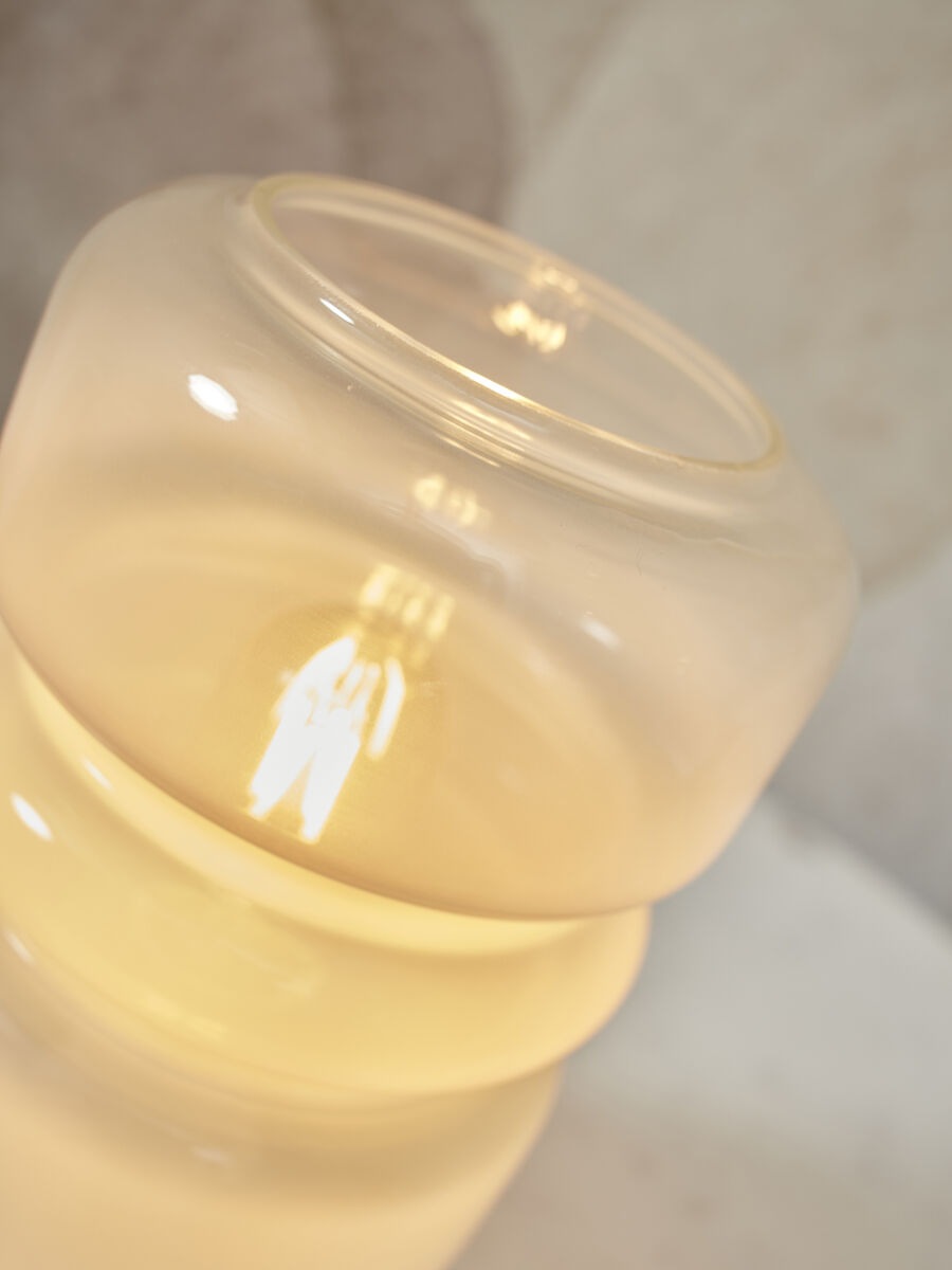 it's About RoMi Tischleuchte »VERONA«, 1 flammig, Leuchtmittel E27 | LED wechselbar, Glass mit Farbeverlauf