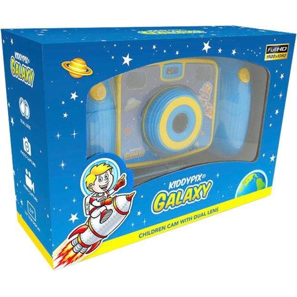 Easypix Kinderkamera »Kiddypix Galaxy«, Blende F2.6, fester Fokus, f=3.56mm, 5 MP