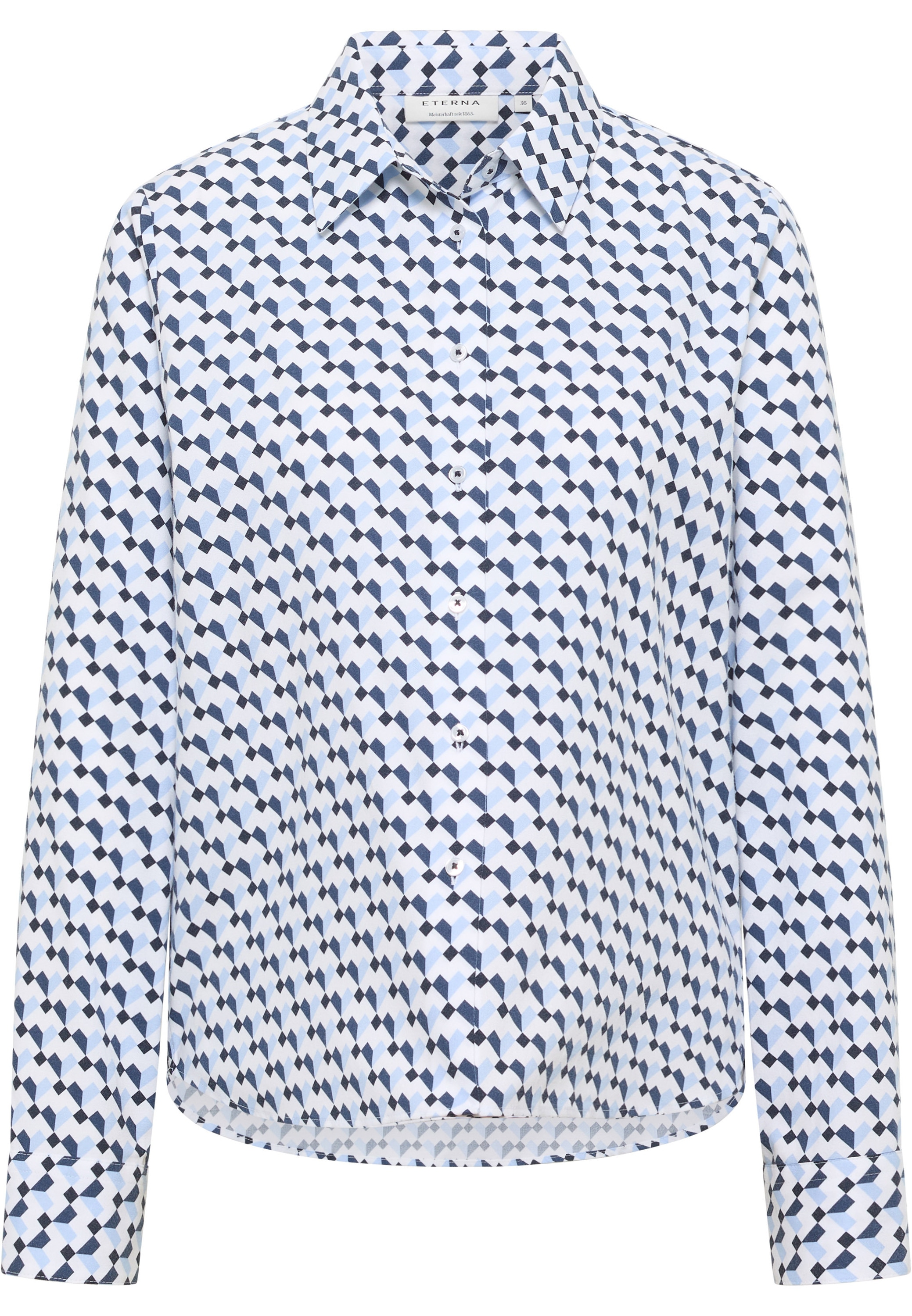 Eterna Hemdbluse »LOOSE FIT« EASY IRON (bügelleicht)