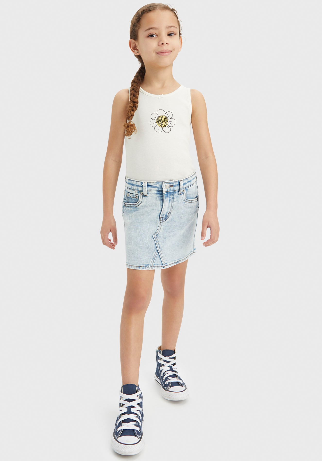 Levi's® Kids Jeansrock »LVG DENIM SKIRT HIGH RISE«, for GIRLS im 5-Pocket-Stil