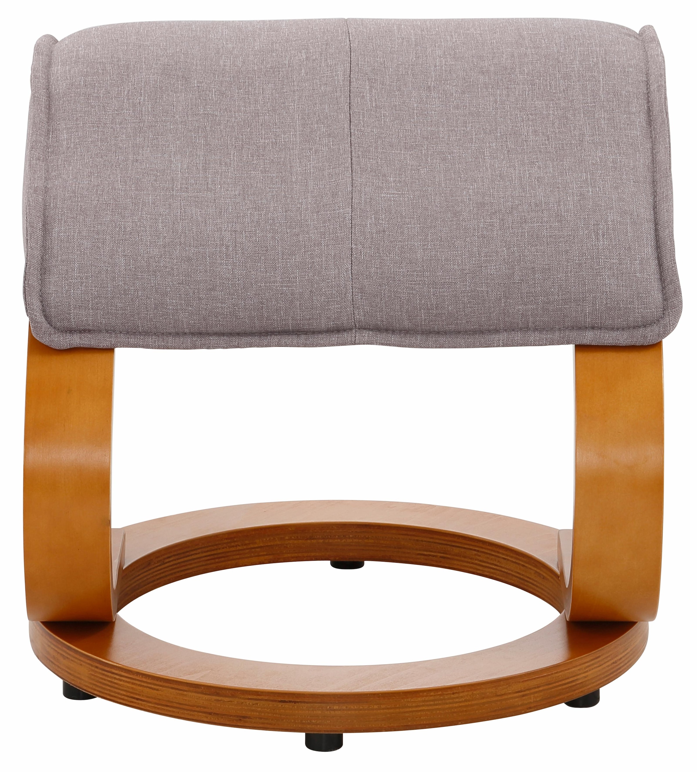 Home affaire Relaxsessel »Paris, TV-Sessel mit Hocker und manueller Liegefunktion«, (Set, 2 St., bestehend aus Sessel und Hocker), Set (Sessel und Hocker), Dreh- und Kippfunktion