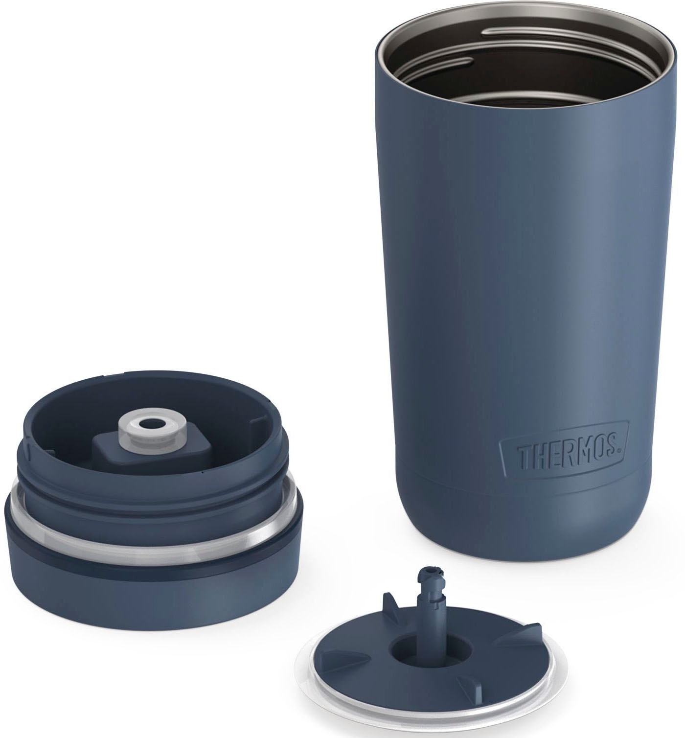 THERMOS Thermobecher »GUARDIAN MUG, aus doppelwandigem Edelstahl, spülmaschinenfest« doppelwandiger Edelstahl