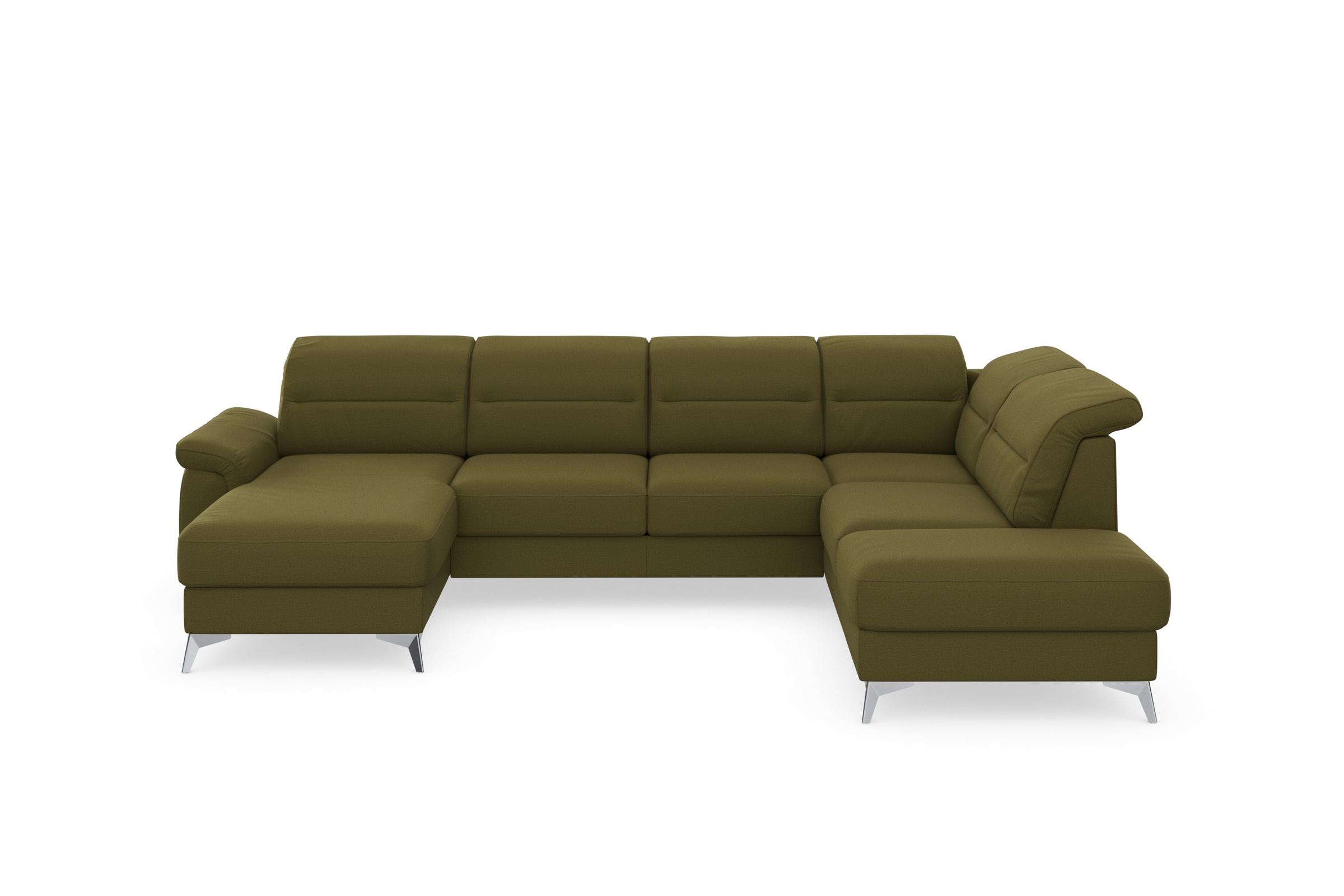 sit&more Wohnlandschaft »Sinatra U-Form«, optional mit Kopfteilverstellung und Armteilfunktion etc.