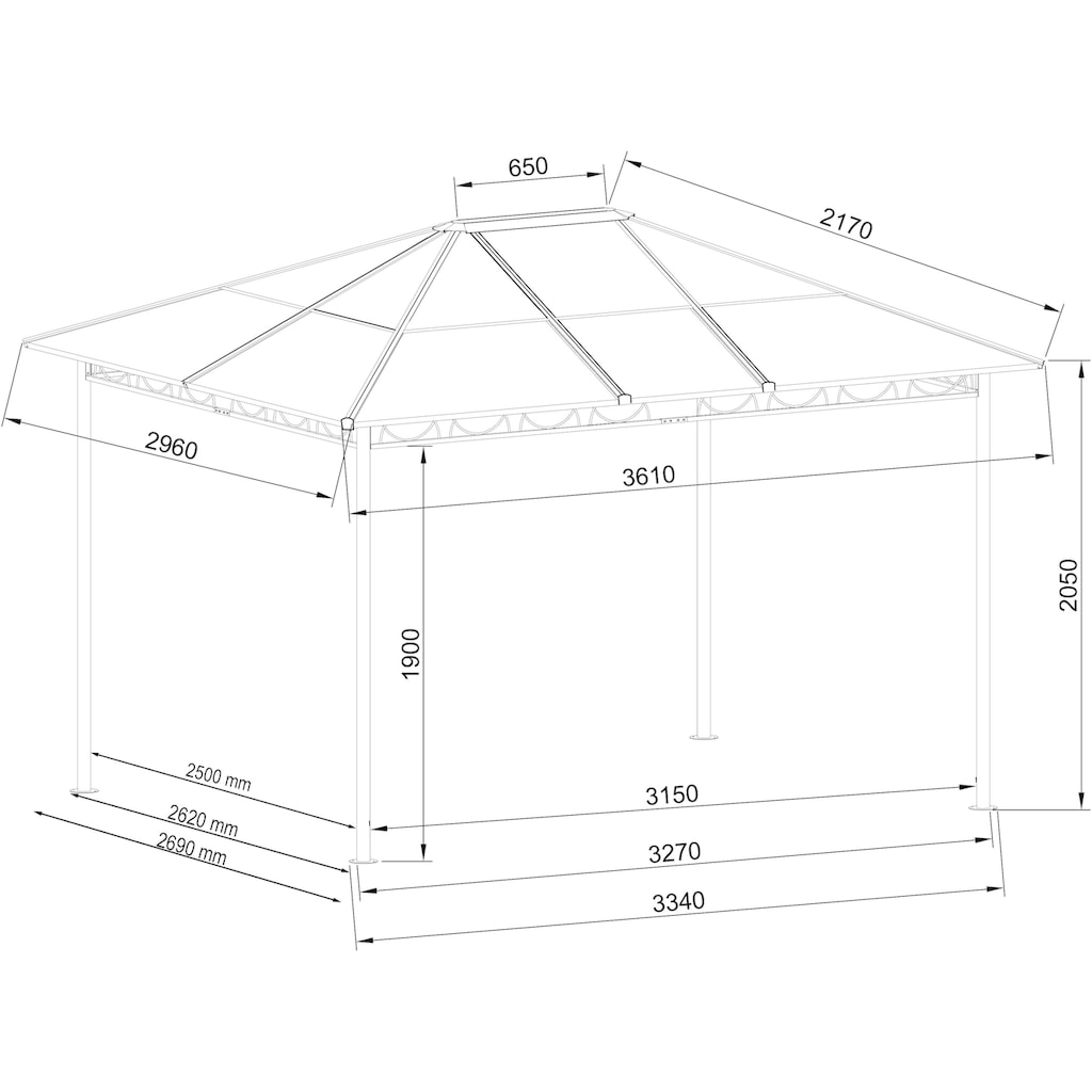 Quick Star Pavillon »Barcelona 2«