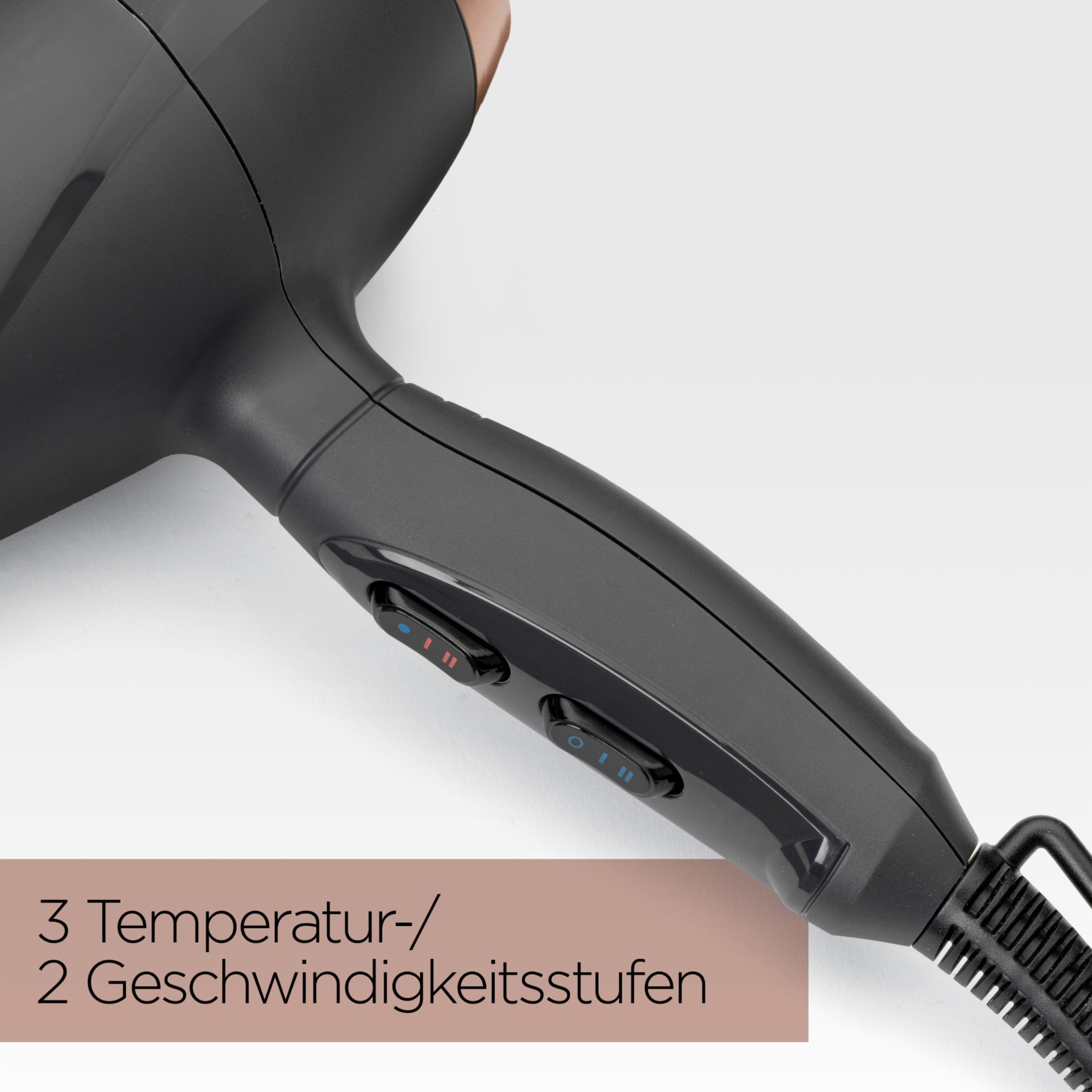 BaByliss Ionic-Haartrockner »BaByliss Smooth Pro 2100 Haartrockner, 6709DE« 2.100 W 2 Aufsätze 2100W,  Fön mit Ionen-Technologie, Föhn  mit Diffusor für Locken