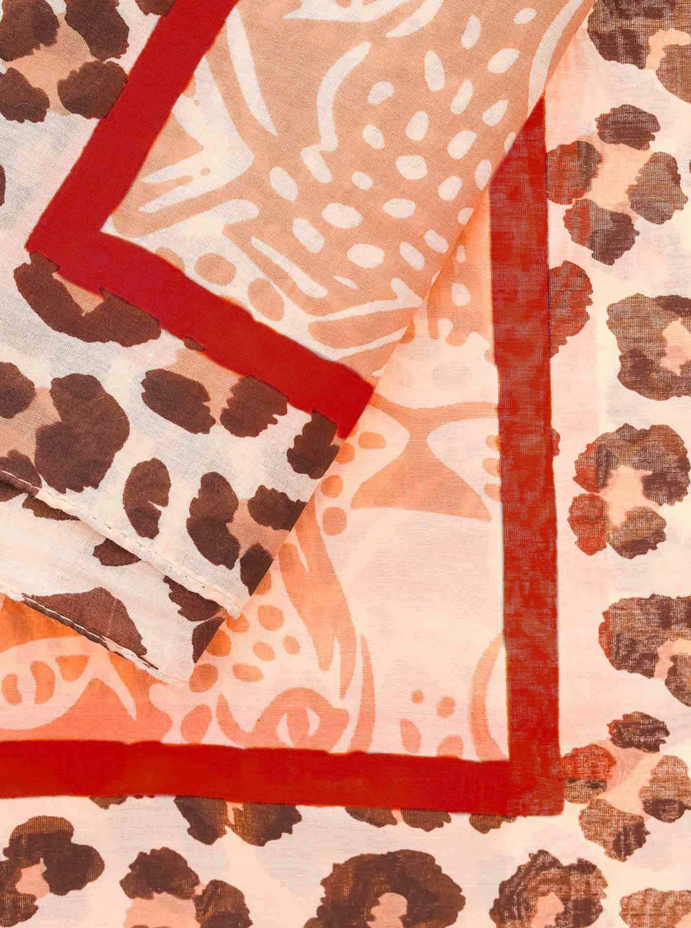 Zwillingsherz Modeschal »"Leopard Faces"«, mit Leo Muster